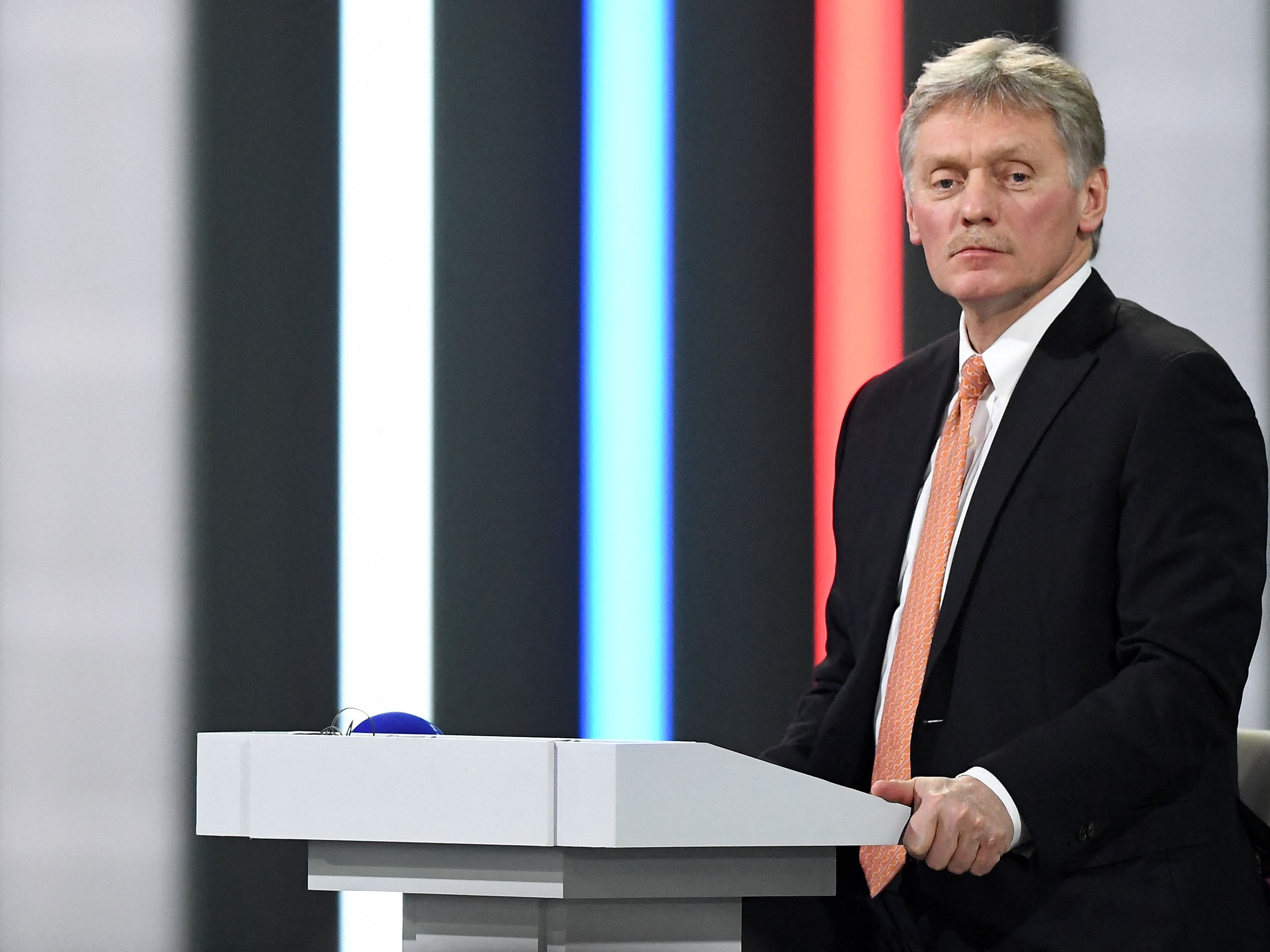 Der Ukraine-Einsatz ermöglicht laut Dmitri Peskow die "Säuberung" Russlands von "Verrätern". Der Ukraine-Einsatz ermöglicht laut Dmitri Peskow die "Säuberung" Russlands von "Verrätern".