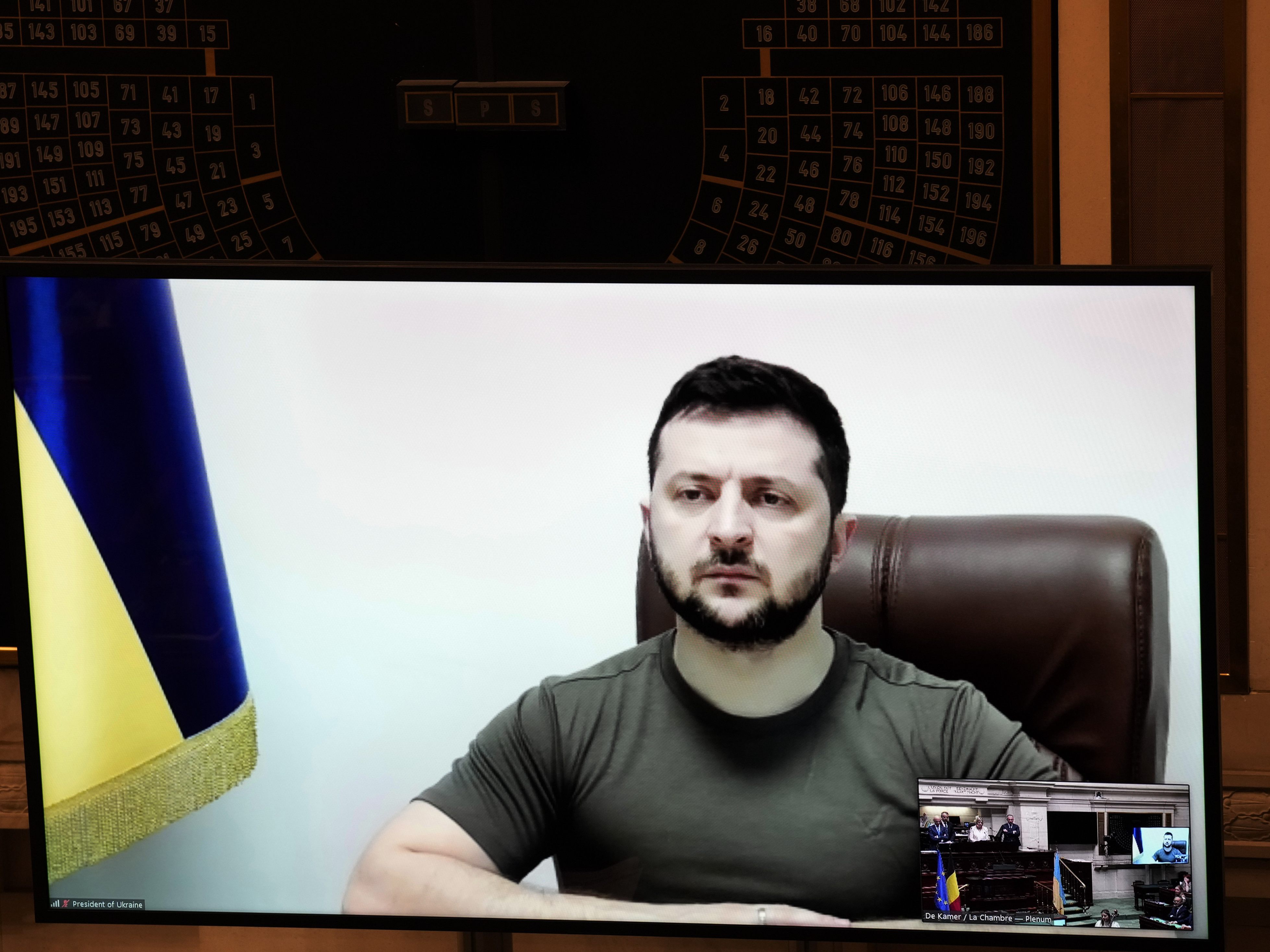 Ukraine-Präsident Wolodymyr Selenskyj kritisierte den mangelnden Einsatz von zwei Botschaftern Ukraine-Präsident Wolodymyr Selenskyj kritisierte den mangelnden Einsatz von zwei Botschaftern