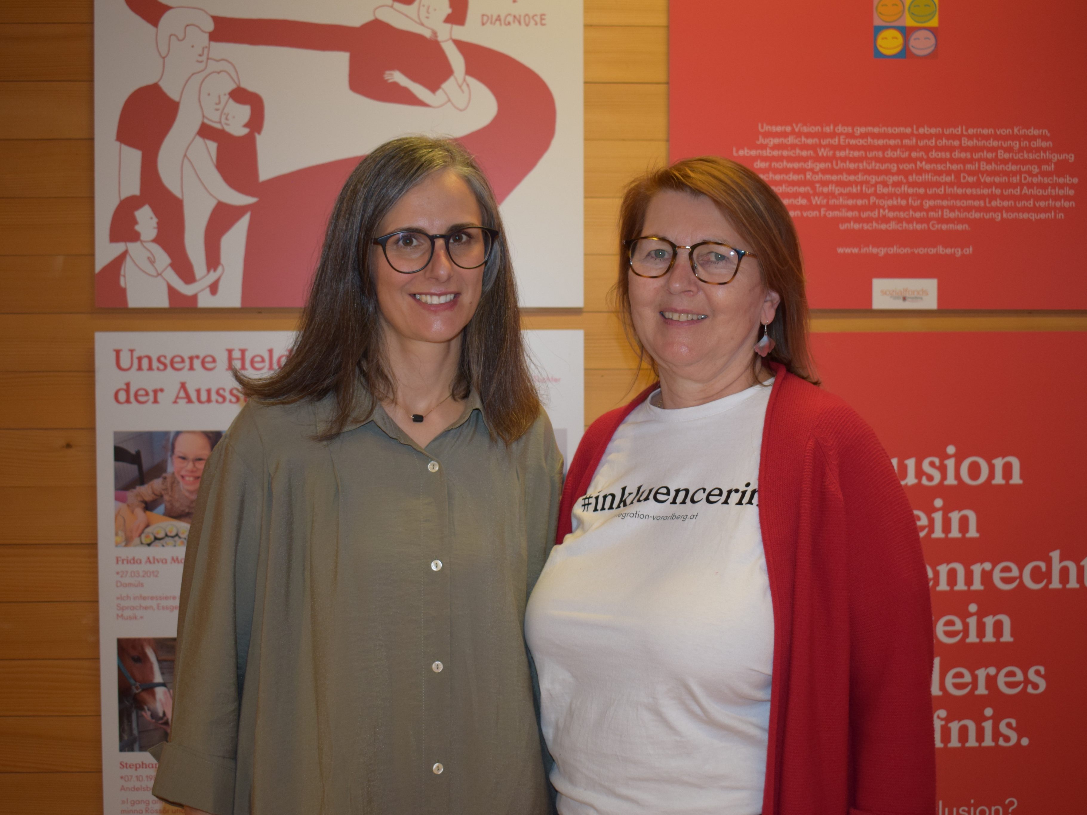 Nicole Klocker-Manser und Claudia Niedermair setzen sich für ein gutes Leben mit Behinderung ein.