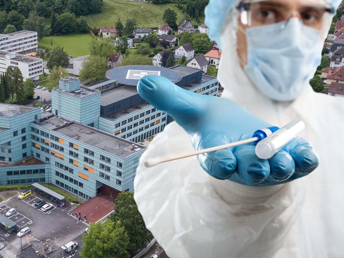 Die Lage in Vorarlbergs Krankenhäusern. Die Lage in Vorarlbergs Krankenhäusern.