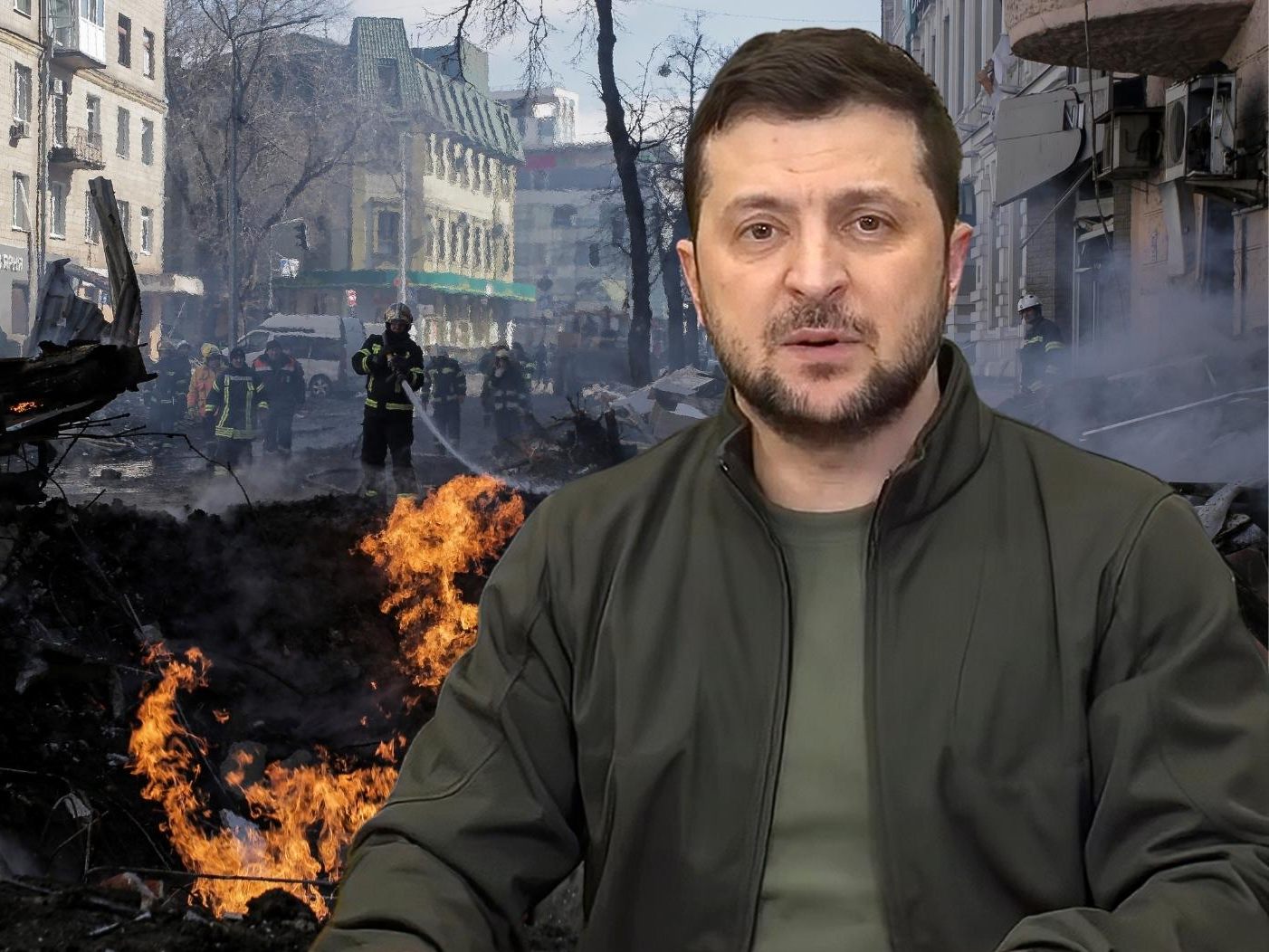 Selenskyj fordert weitere Hilfen für sein Land.
