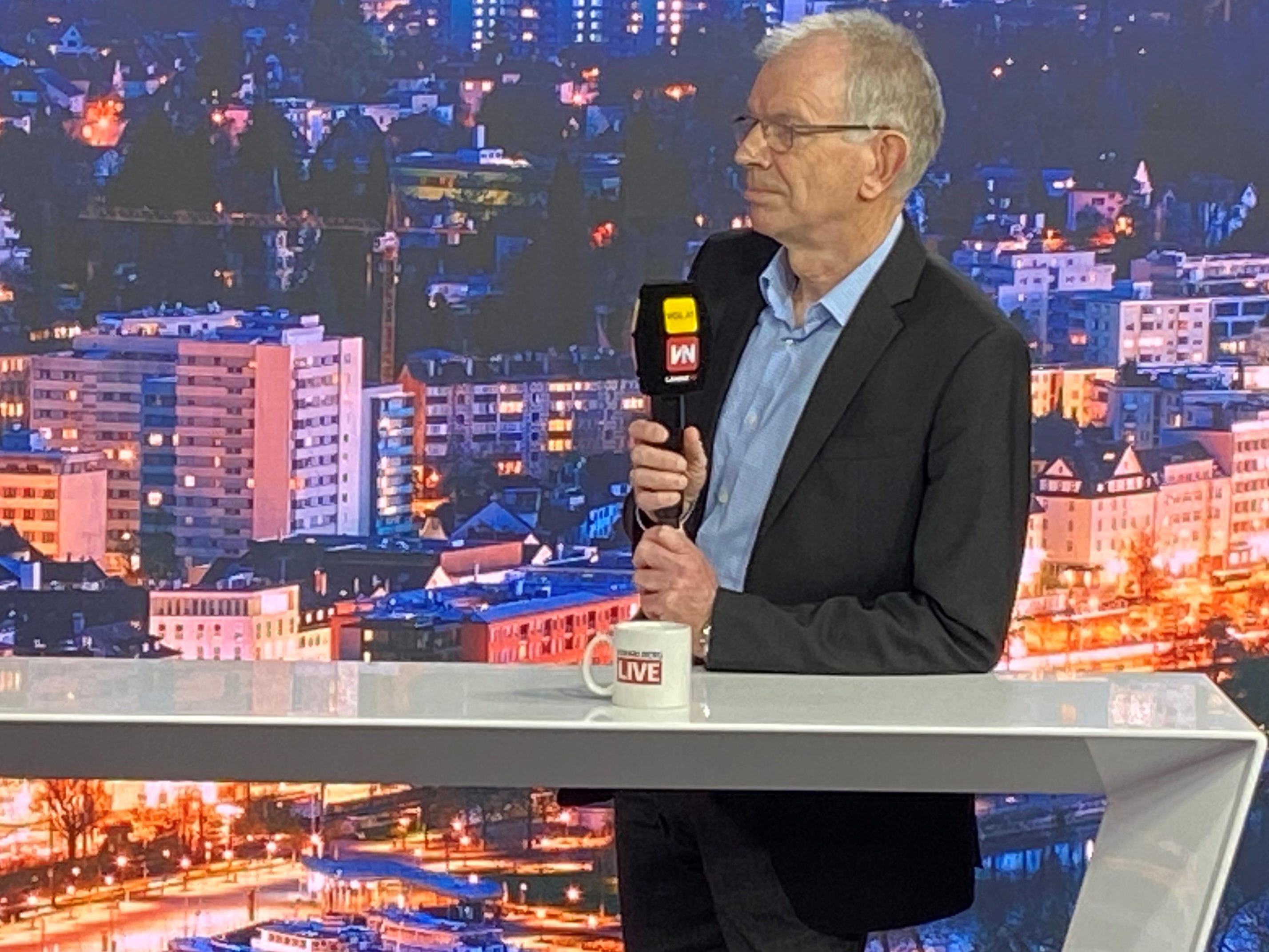 Primar Karl Lhotta war am Donnerstag bei "Vorarlberg LIVE" zu Gast.