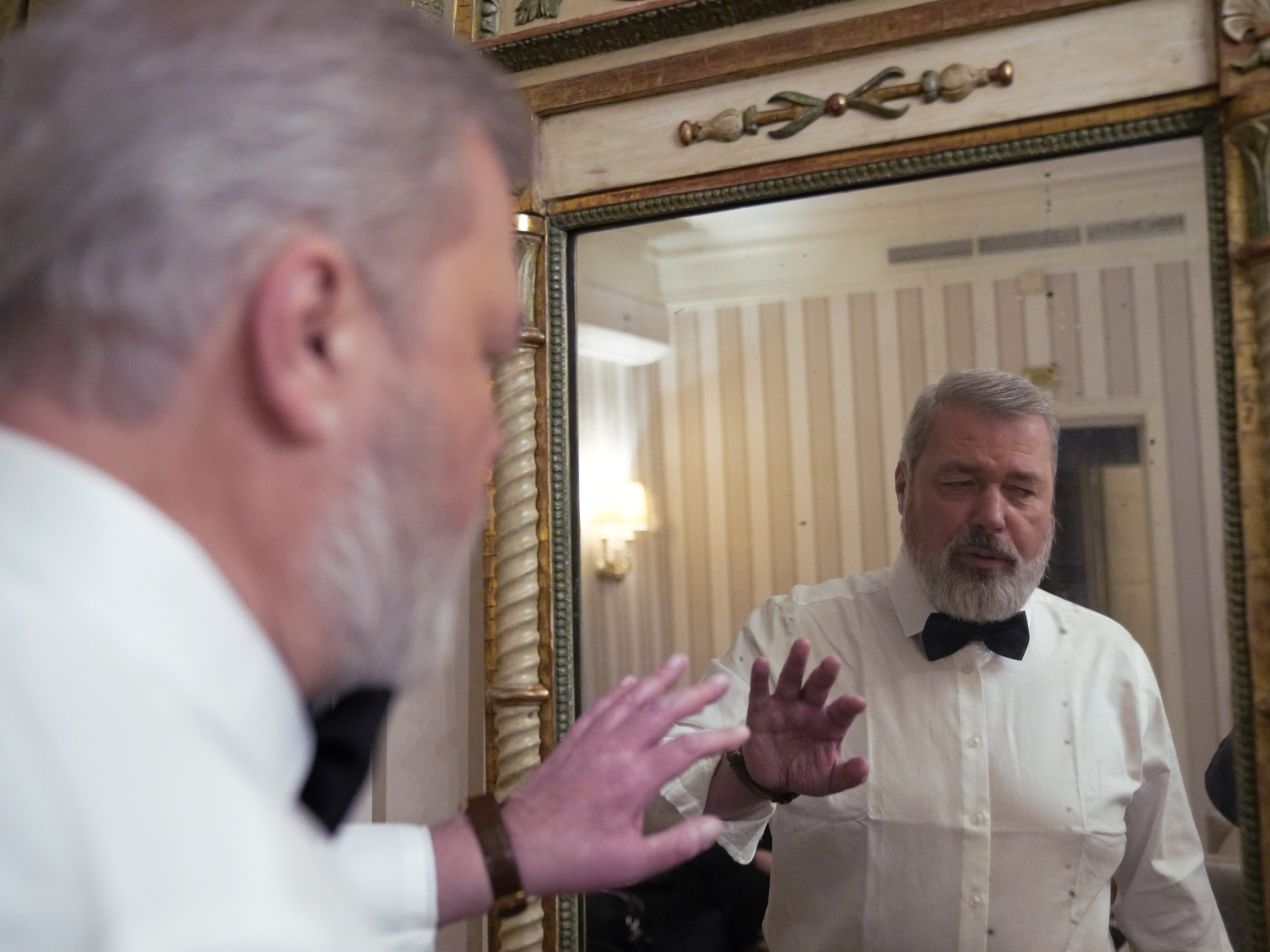 Eine Warnung vor der Gefahr eines Atomkriegs kommt von Dmitri Muratow.