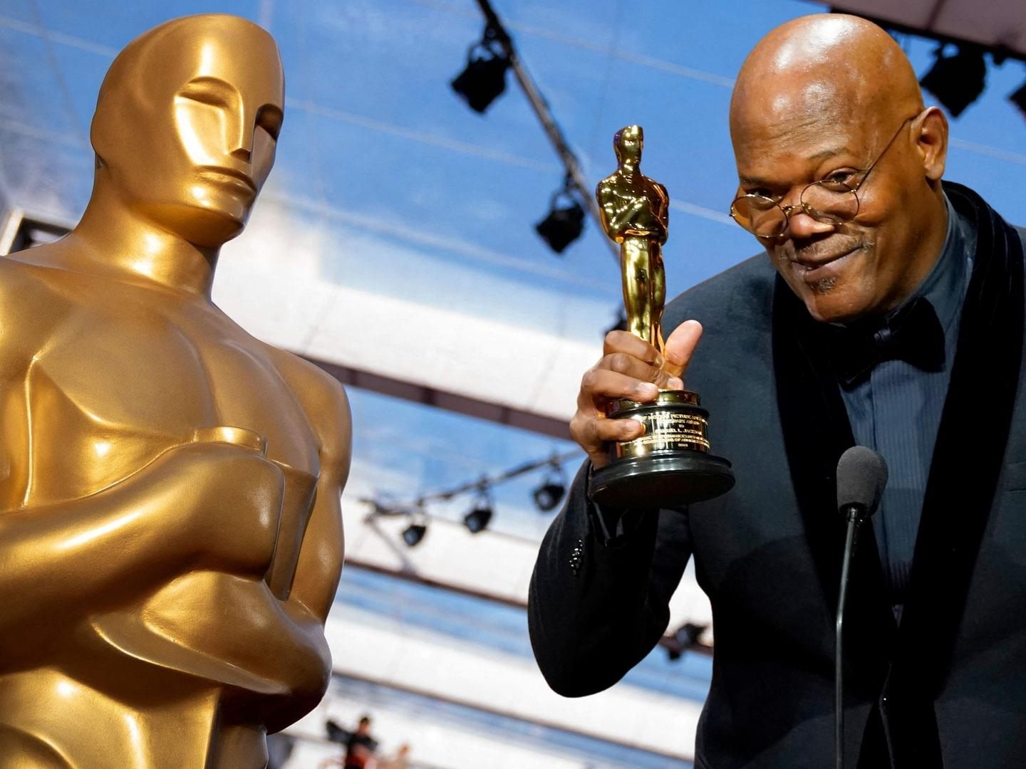 Hollywood-Superstar Samuel L. Jackson hat zwei Tage für der großen Gala einen Ehren-Oscar erhalten.
