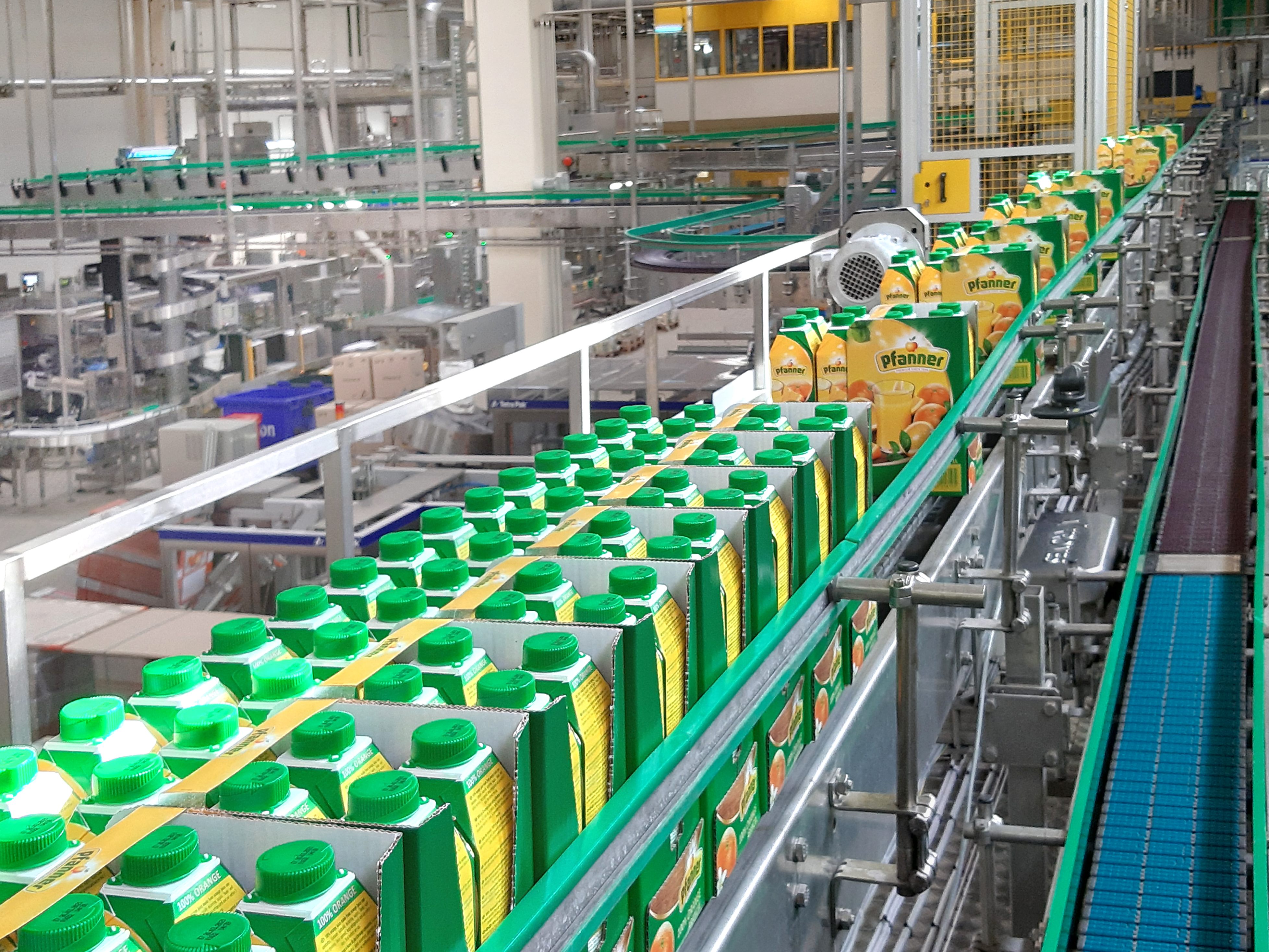 Pfanner Fruchsaft konnte 2021 seinen Umsatz steigern. Pfanner Fruchsaft konnte 2021 seinen Umsatz steigern.