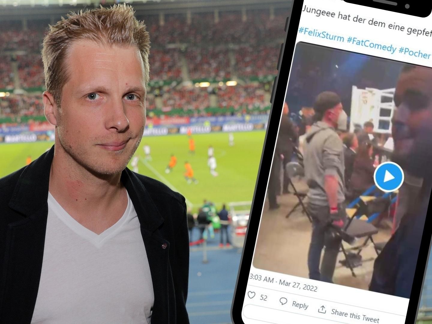 Oliver Pocher wurde Opfer eines Angriffs. Oliver Pocher wurde Opfer eines Angriffs.