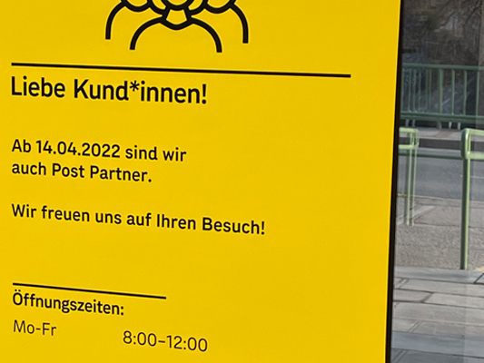 Im ehemaligen Tourismusbüro des Rathauses entsteht die neue Poststelle Frastanz. Im ehemaligen Tourismusbüro des Rathauses entsteht die neue Poststelle Frastanz.
