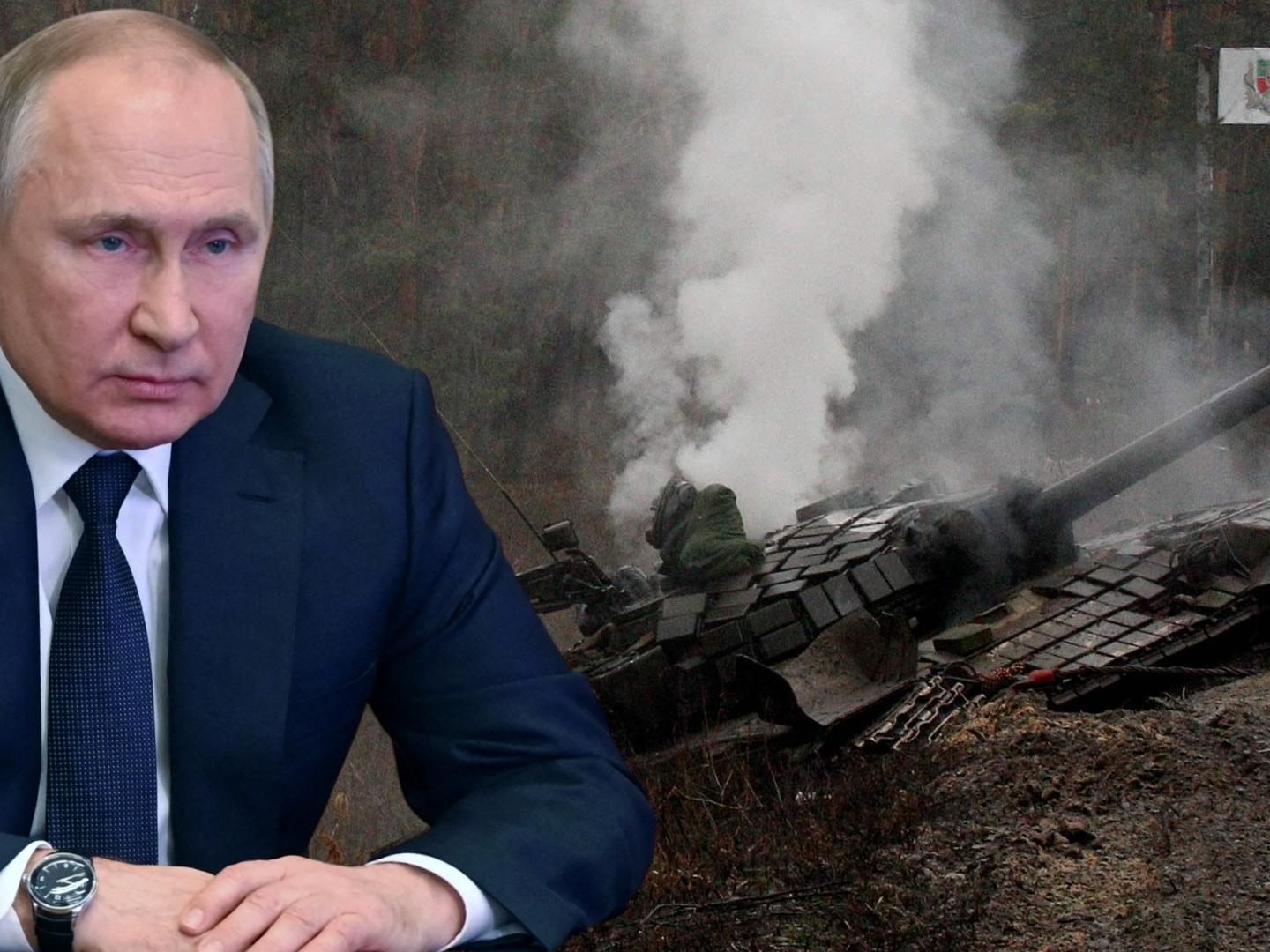 Wladimir Putin sprach in einer Rede am Donnerstag davon, dass "alles nach Plan" verlaufe.