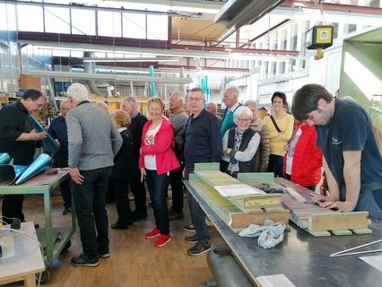Der Seniorenbund Lustenau besuchte die Firma Rieger-Orgelbau in Schwarzach. Der Seniorenbund Lustenau besuchte die Firma Rieger-Orgelbau in Schwarzach.