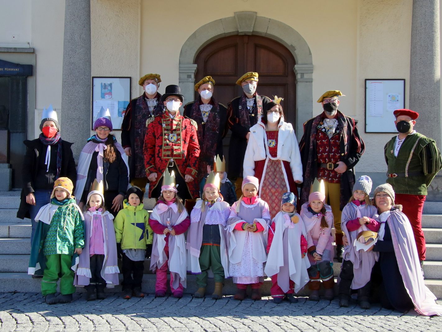 Rosenmontag in den Hörbranzer Kindergärten