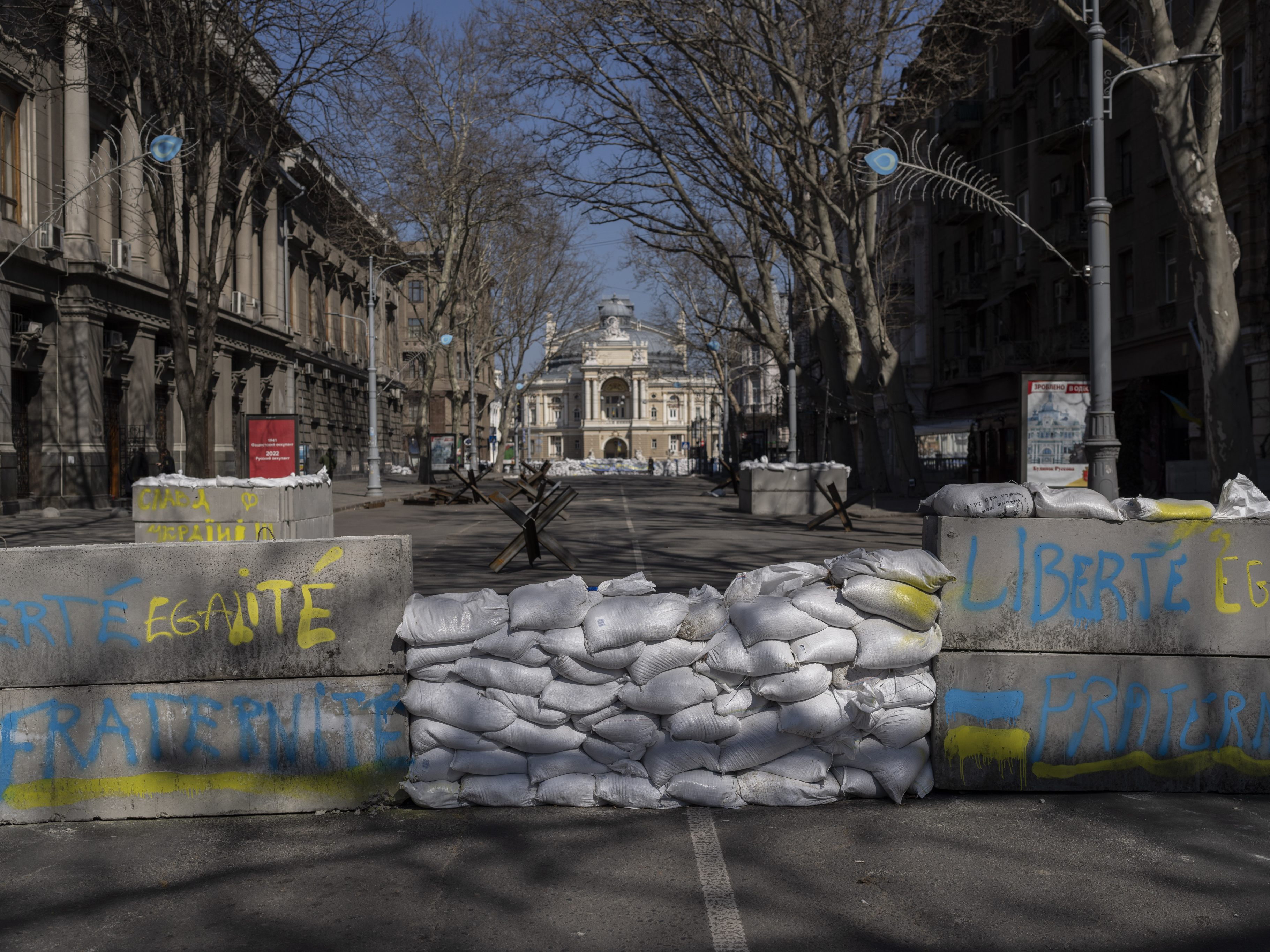 Russische Armee mit Problemen und Fortschritten. Im Bild: Odessa in der Ukraine. Russische Armee mit Problemen und Fortschritten. Im Bild: Odessa in der Ukraine.