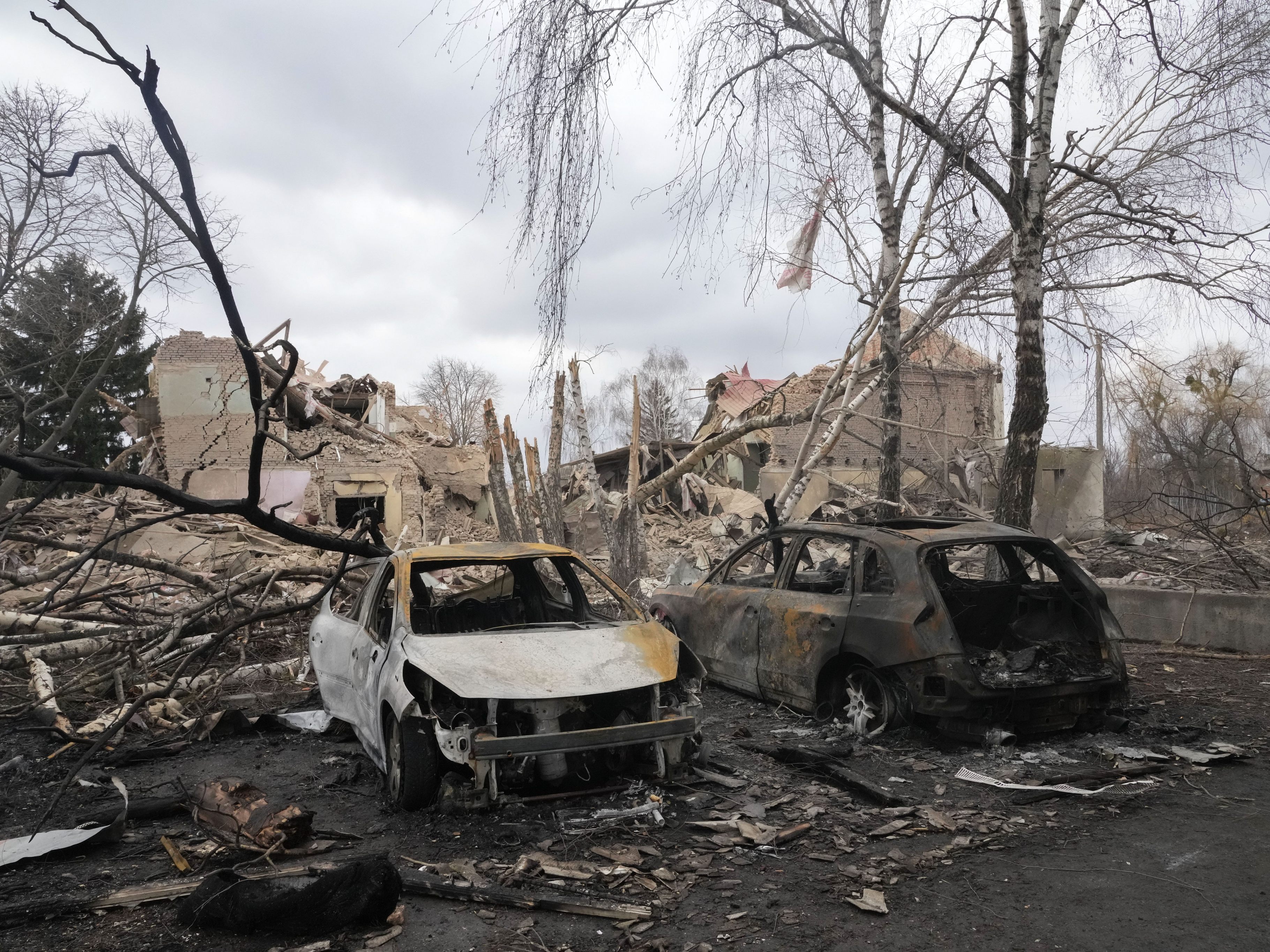 Ukraine: Schäden in Milliardenhöhe durch Krieg.