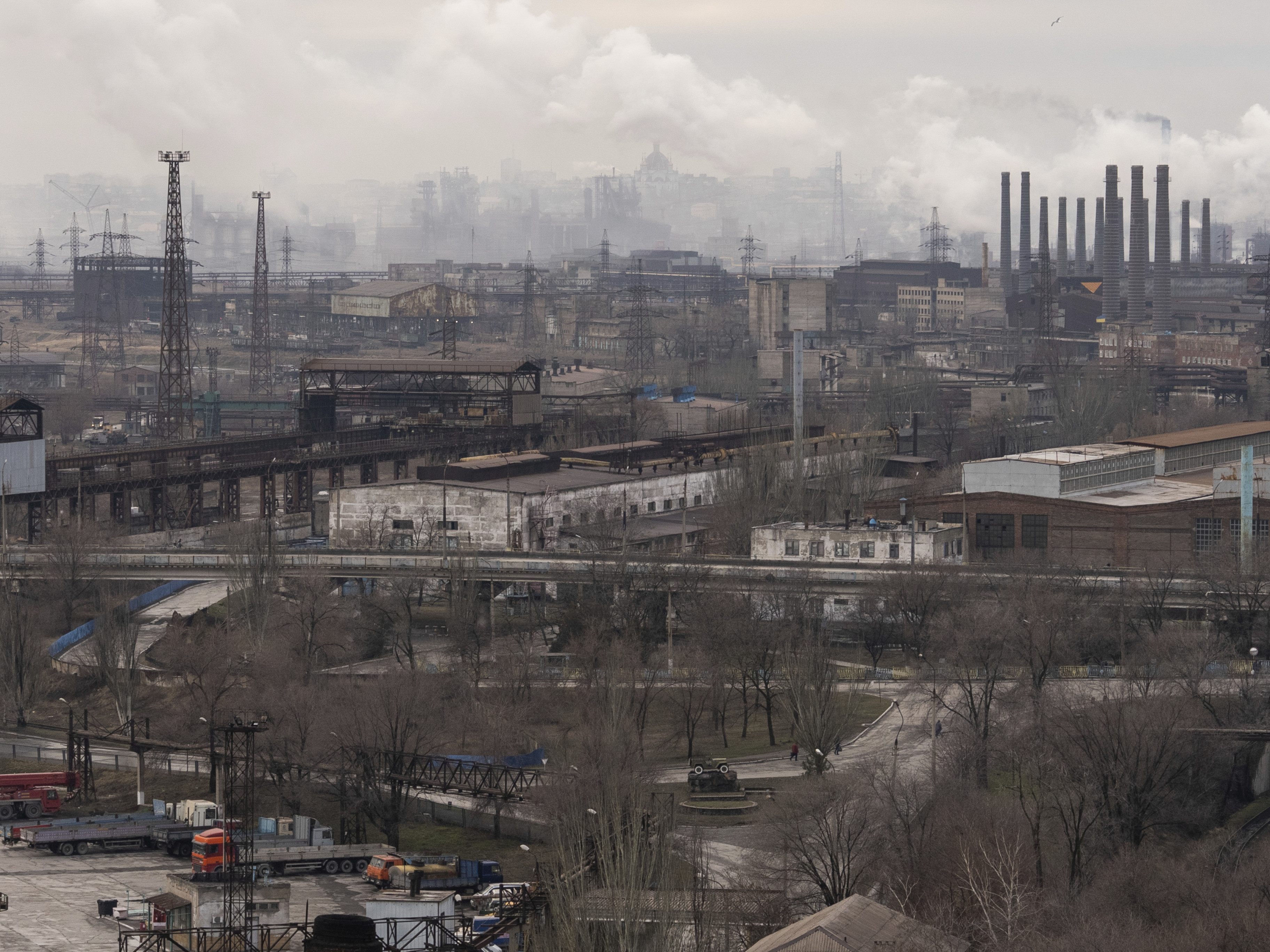 Im Bild zu sehen: Mariupol am 24. Februar. In der Ukraine sind zahlreiche Menschen auf der Flucht. Im Bild zu sehen: Mariupol am 24. Februar. In der Ukraine sind zahlreiche Menschen auf der Flucht.