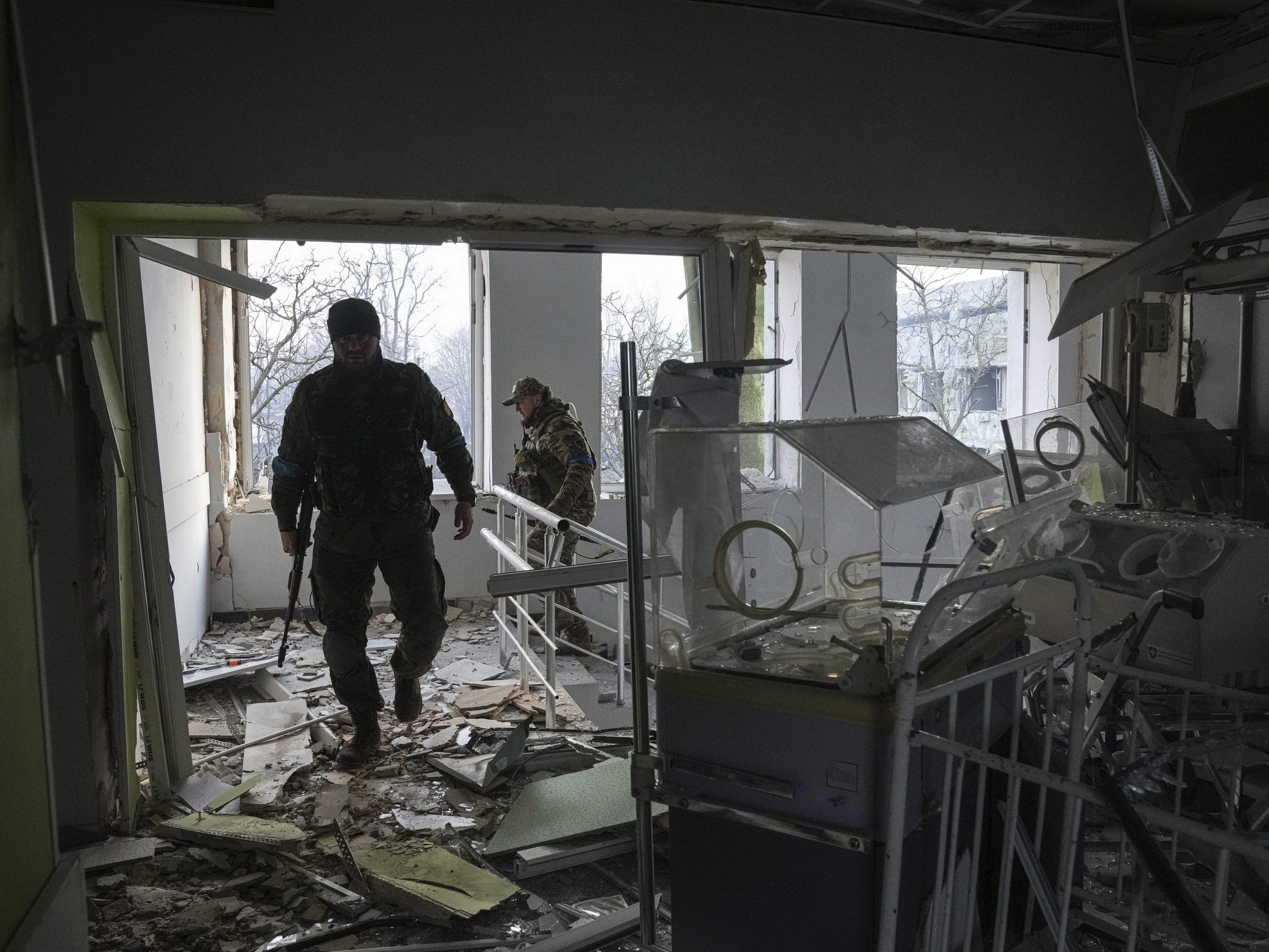 In der bombardierten Geburtsklinik in Mariupol: Die UNO fordert ein Ende von Angriffen auf Gesundheitseinrichtungen in der Ukraine In der bombardierten Geburtsklinik in Mariupol: Die UNO fordert ein Ende von Angriffen auf Gesundheitseinrichtungen in der Ukraine
