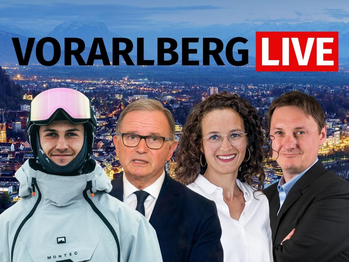 Eva Hammerer, Karlheinz Kopf und Max Hitzig sind am Mittwoch zu Gast bei "Vorarlberg LIVE".