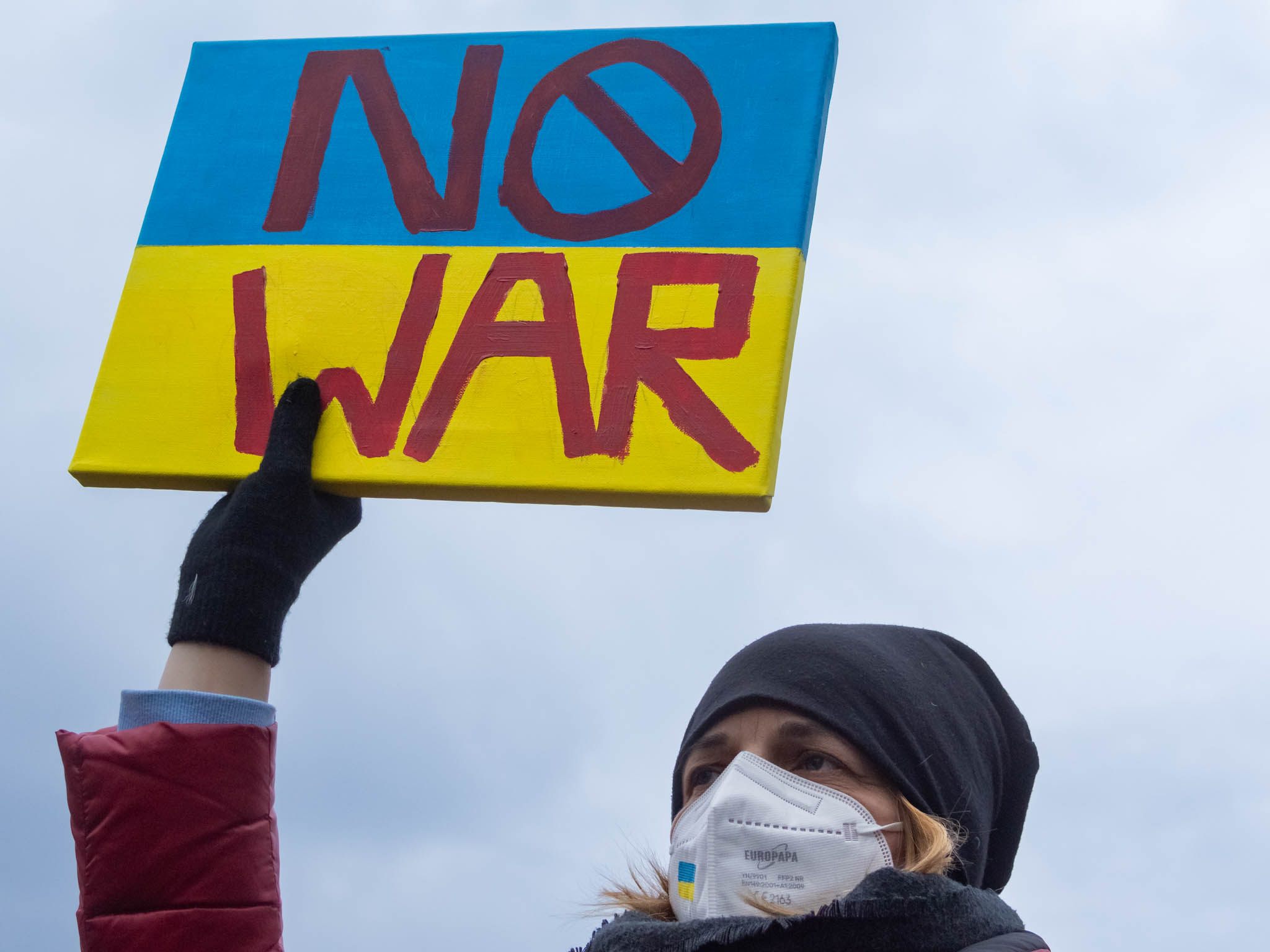 05032022 Kundgebung: Solidaritaet mit der Ukraine am Platz der Menschenrechte in Wien