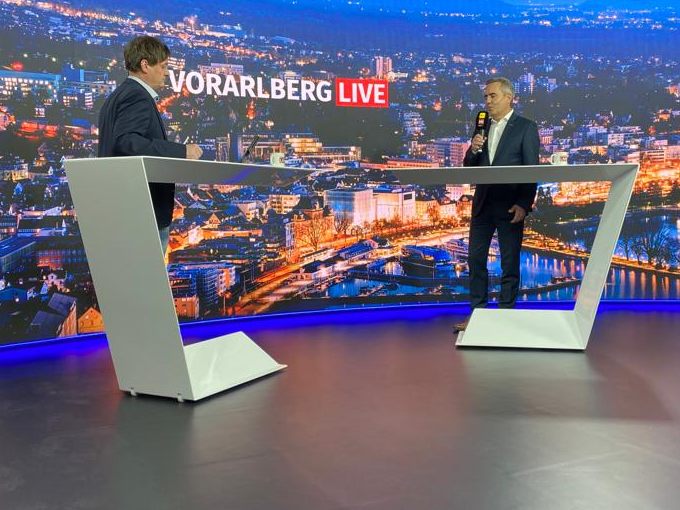 Robert Küng bei "Vorarlberg LIVE".
