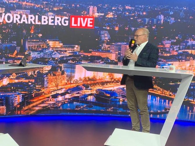 Rainer Keckeis bei Vorarlberg LIVE Rainer Keckeis bei Vorarlberg LIVE
