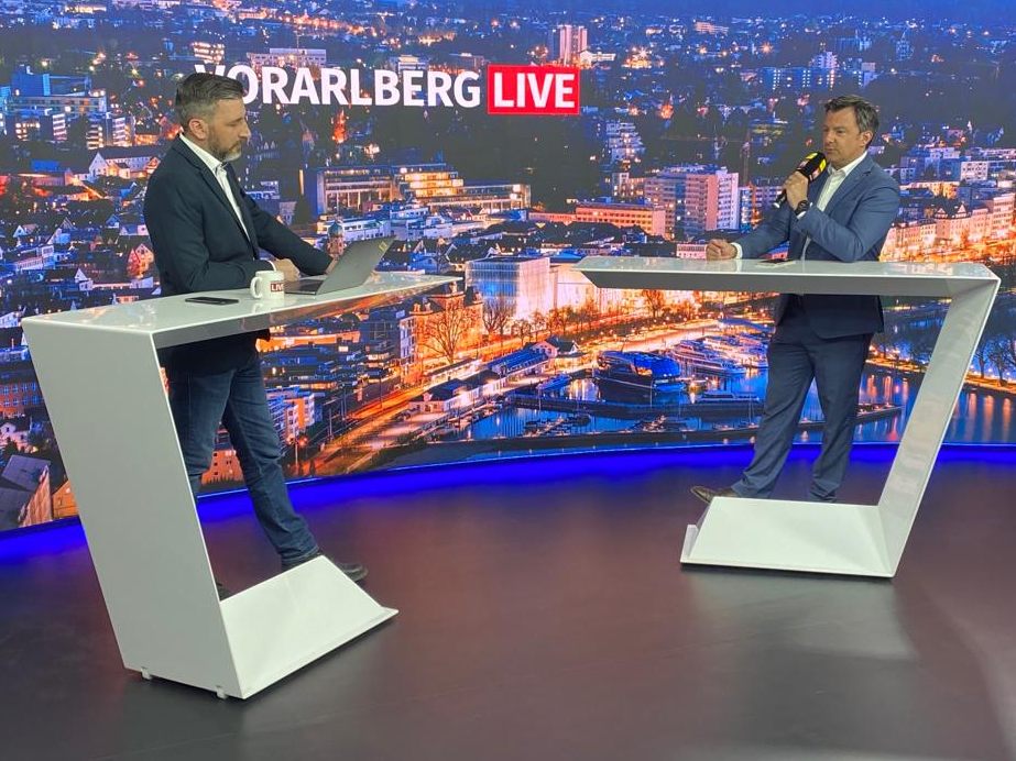 Martin Staudinger zu Gast bei "Vorarlberg LIVE".