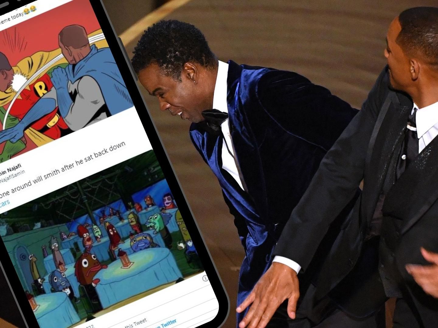 So reagiert das Netz auf die Ohrfeige von Will Smith.