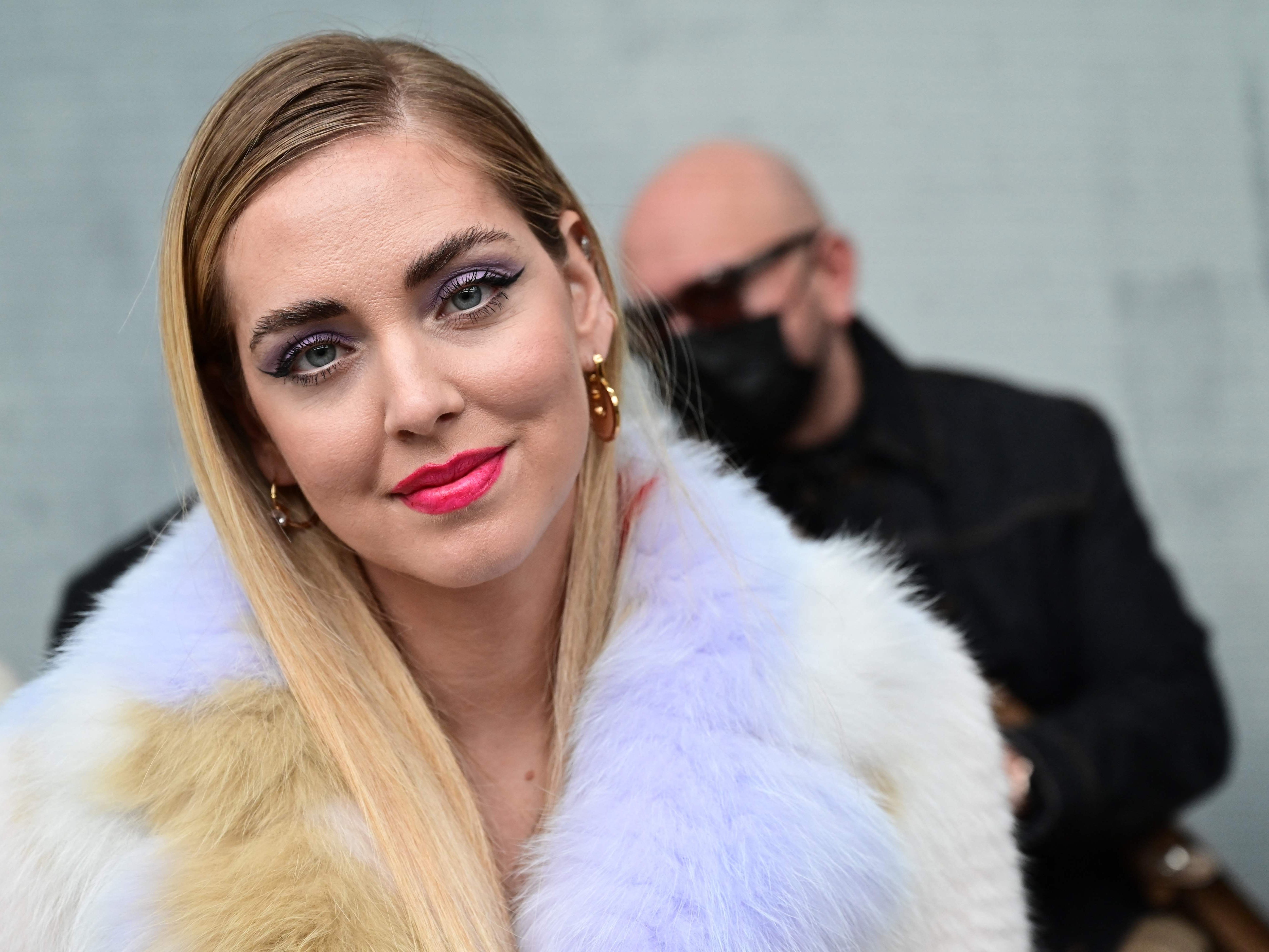 Model Chiara Ferragni.