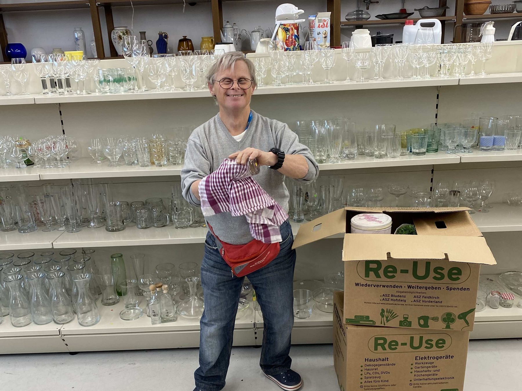 Re-Use-Sammelbox