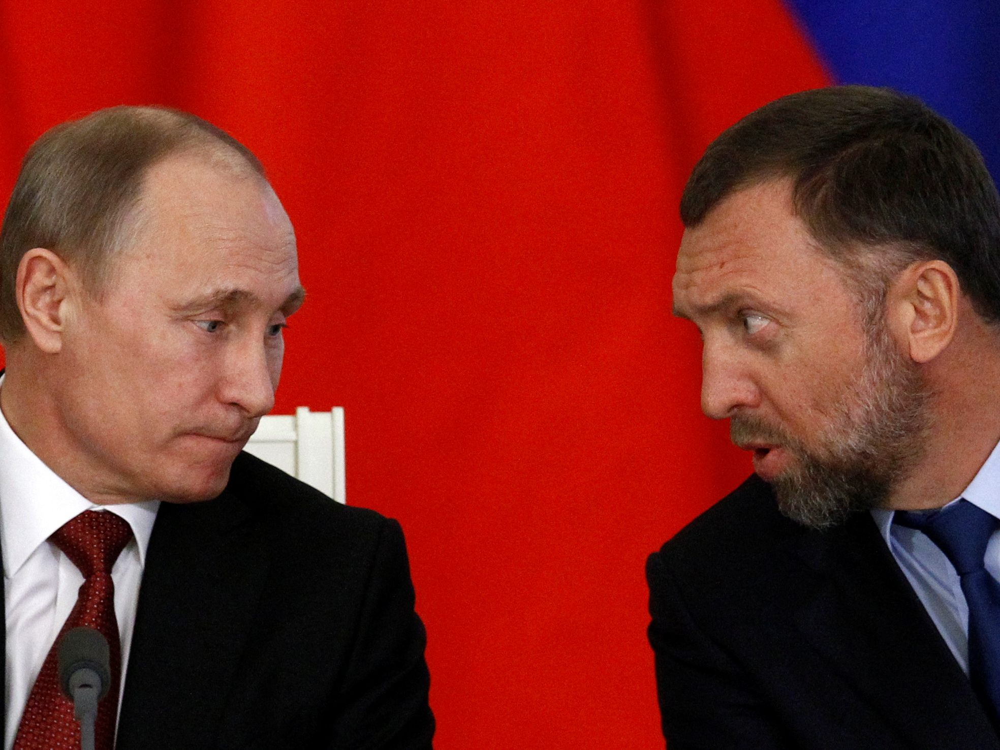 Putin und Deripaska.
