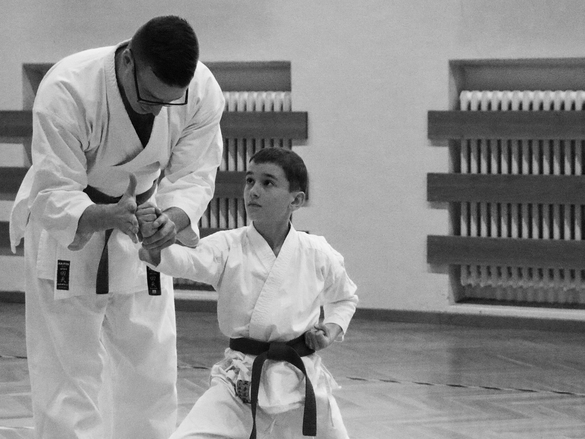 Trainiert wird im Stil des Traditionellen Shotokan Karate Trainiert wird im Stil des Traditionellen Shotokan Karate