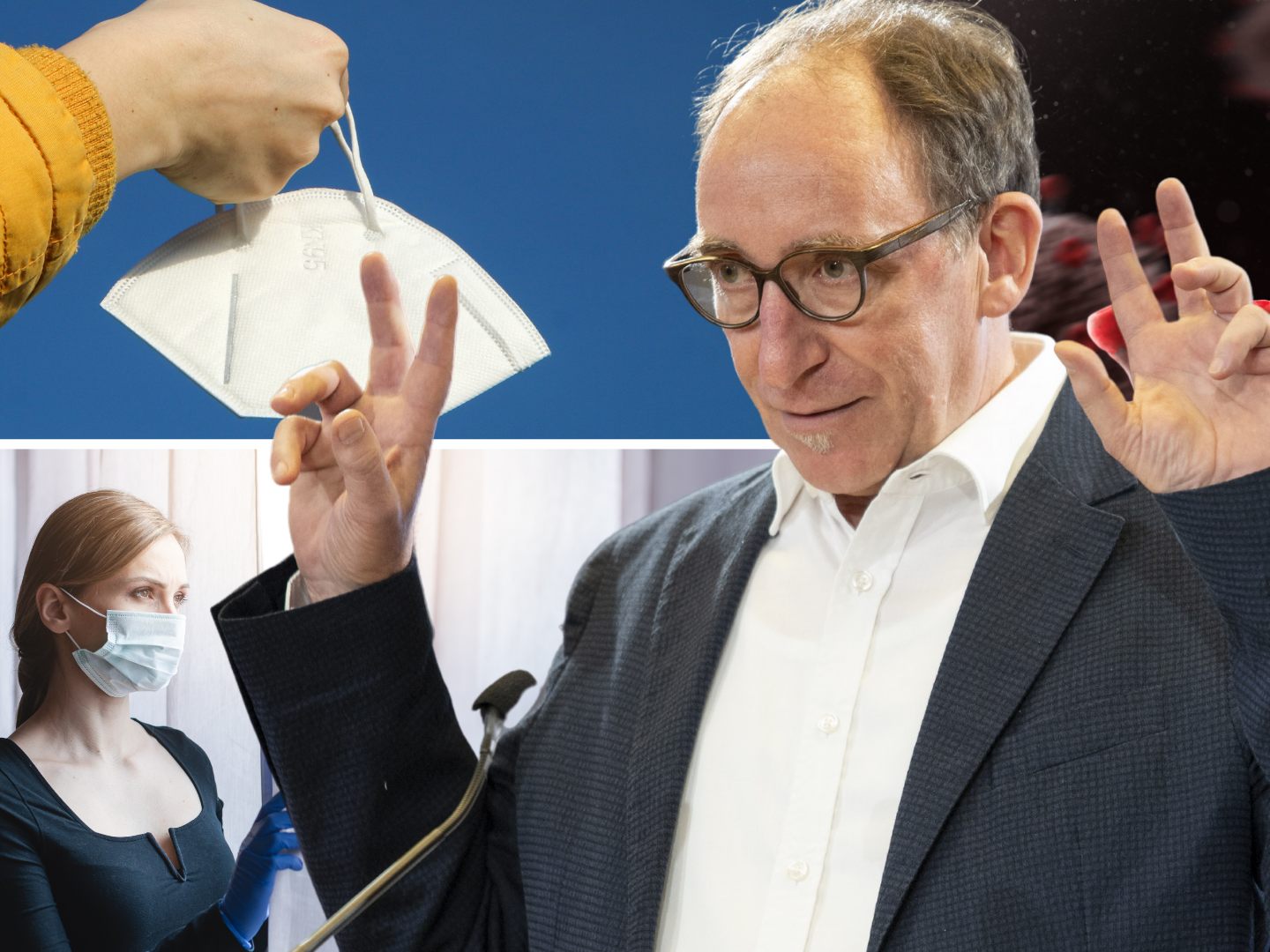 Generelle Maskenrückkehr in Innenräumen mit Ausnahmen Generelle Maskenrückkehr in Innenräumen mit Ausnahmen