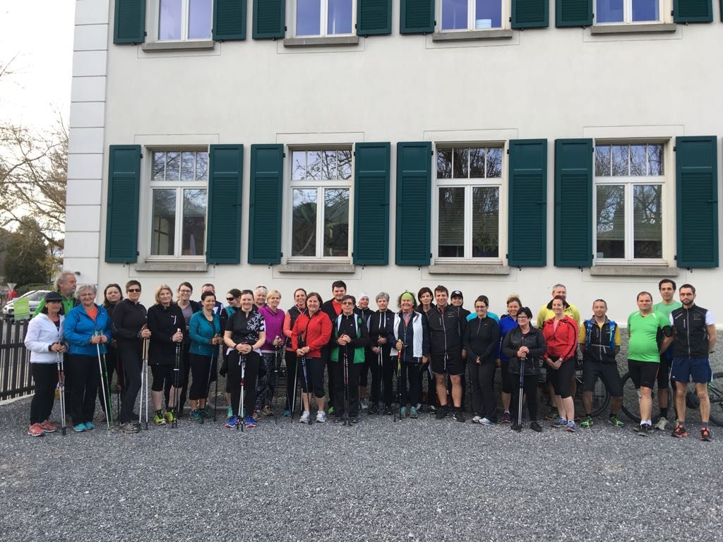 Bewegung und Geselligkeit stehen beim Lauftreff und beim Satteinser Rundlauf im Vordergrund