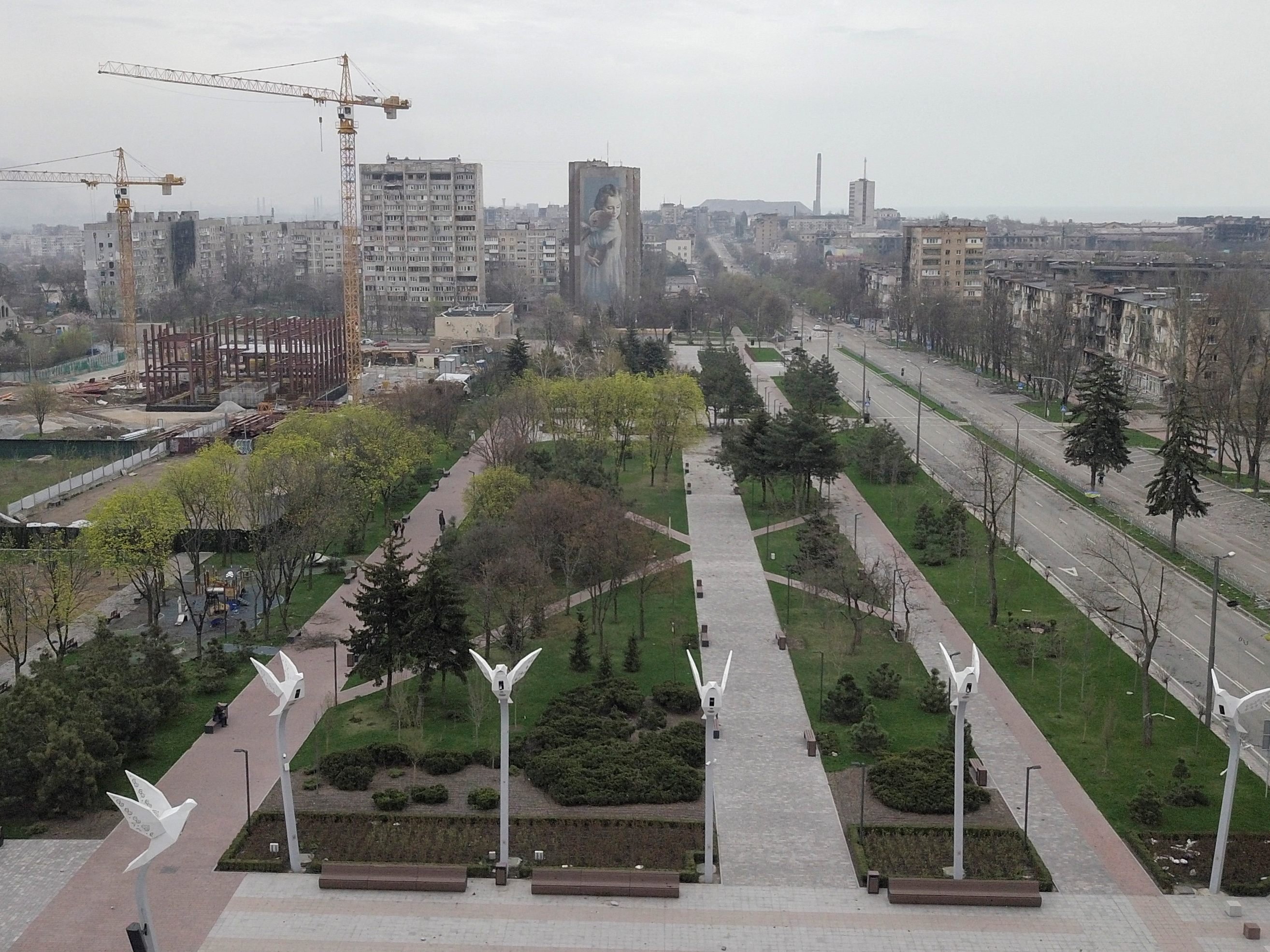 Ein Vorwurf, bei dem auch Mariupol eine Rolle spielte, kam von der ukrainischen Vizeregierungschefin und war an Russland gerichtet.