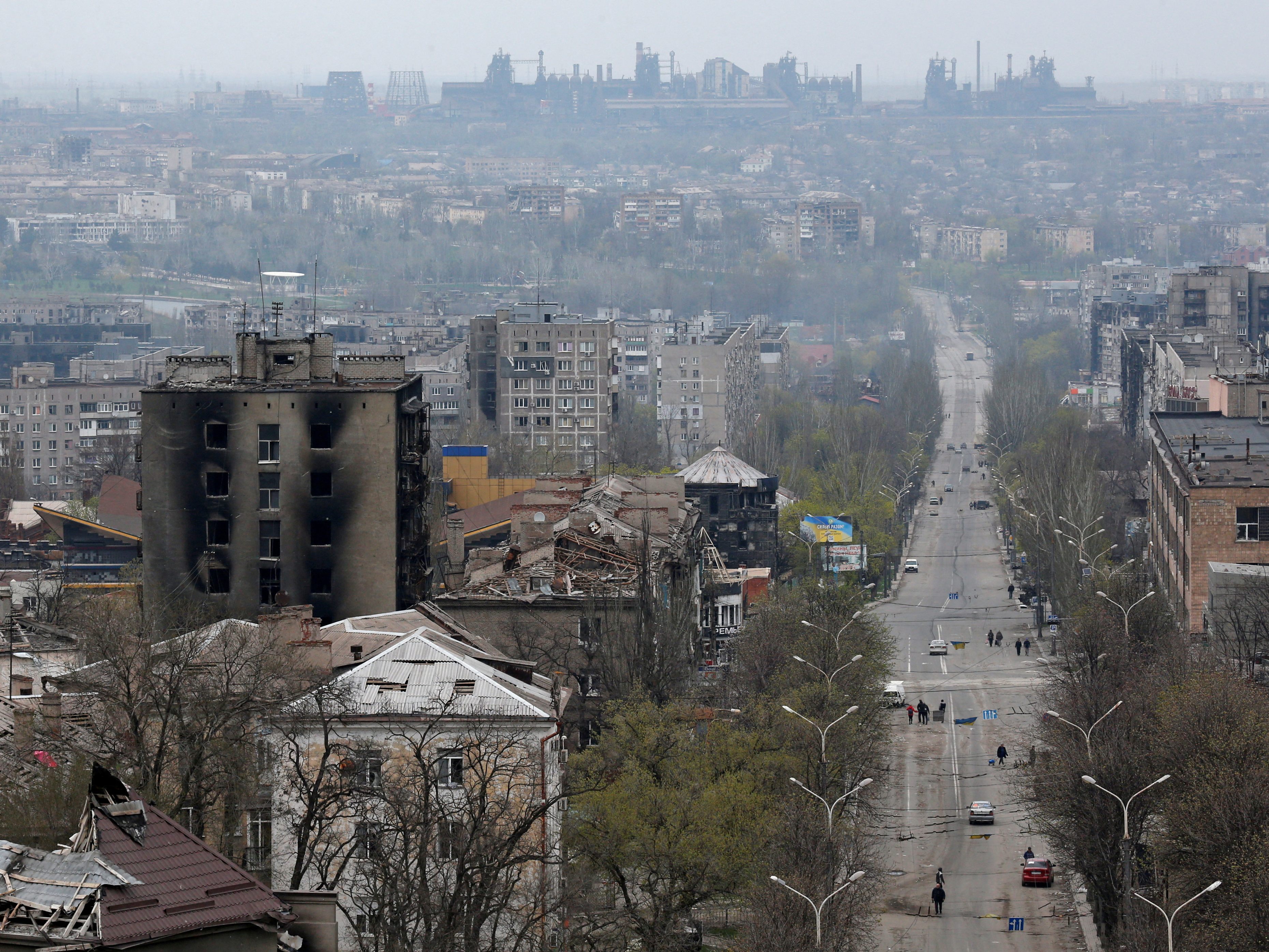 LIVE-Blog zur Ukraine am Freitag. Donnerstagabend kam ein Lazaret in Mariupol unter Beschuss.