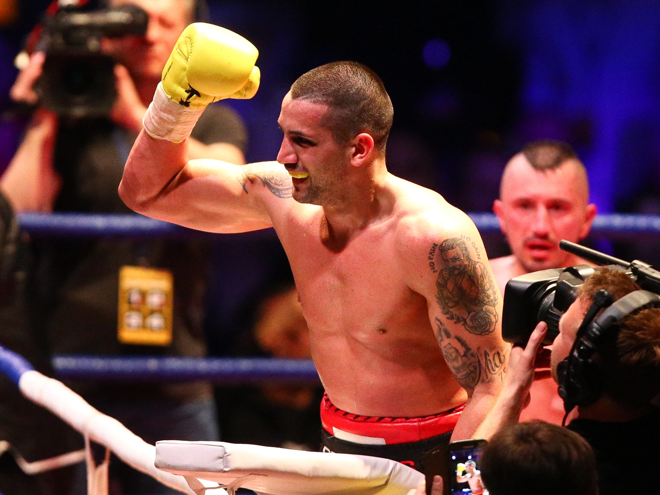 Boxer Marcus Nader will sich "zurückkämpfen". Boxer Marcus Nader will sich "zurückkämpfen".