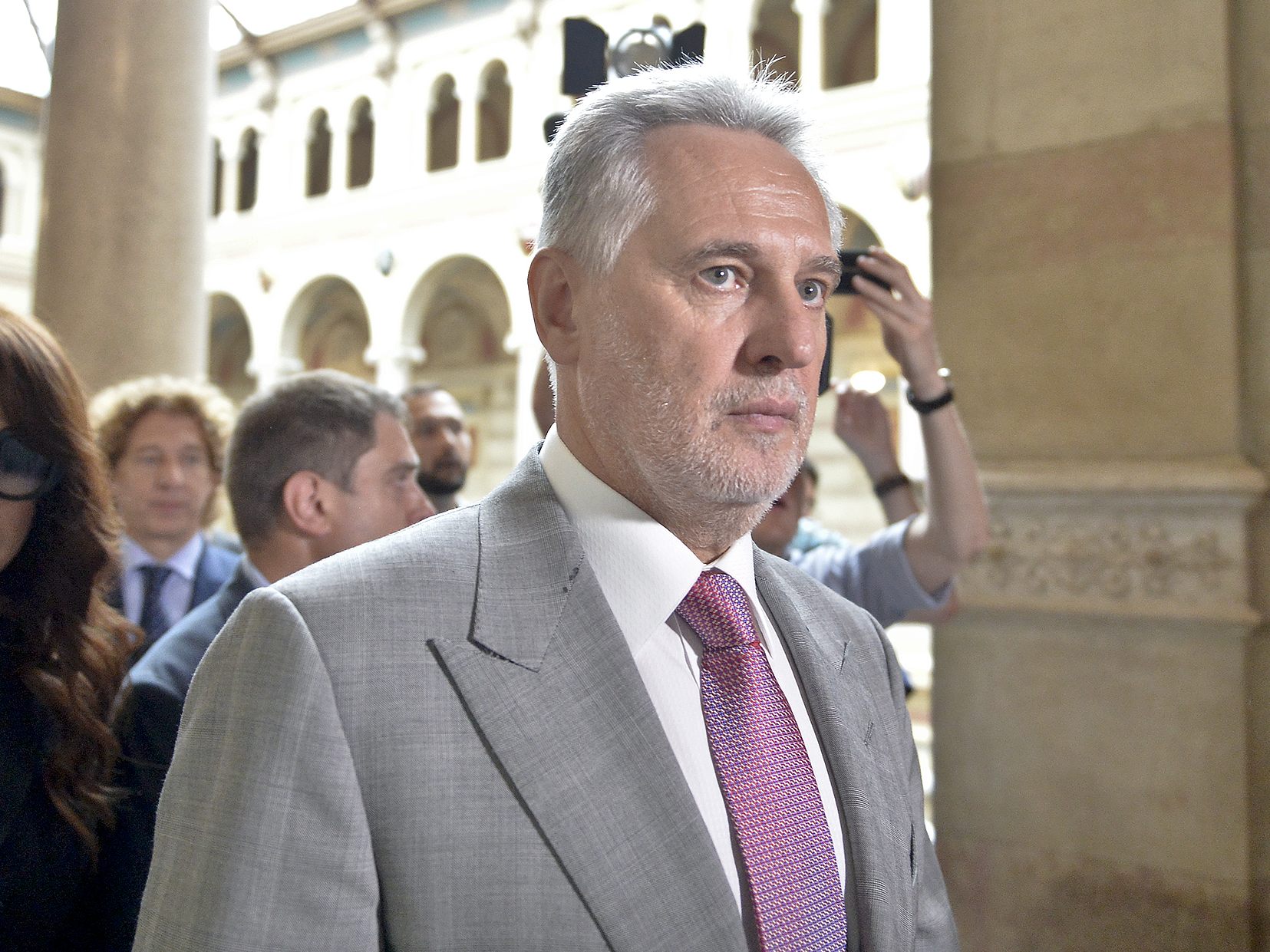 Der ukrainische Oligarch Dmitri (Dmytro) Firtasch sieht in der russischen Invasion der Ukraine einen "kolossalen Fehler" Putins.