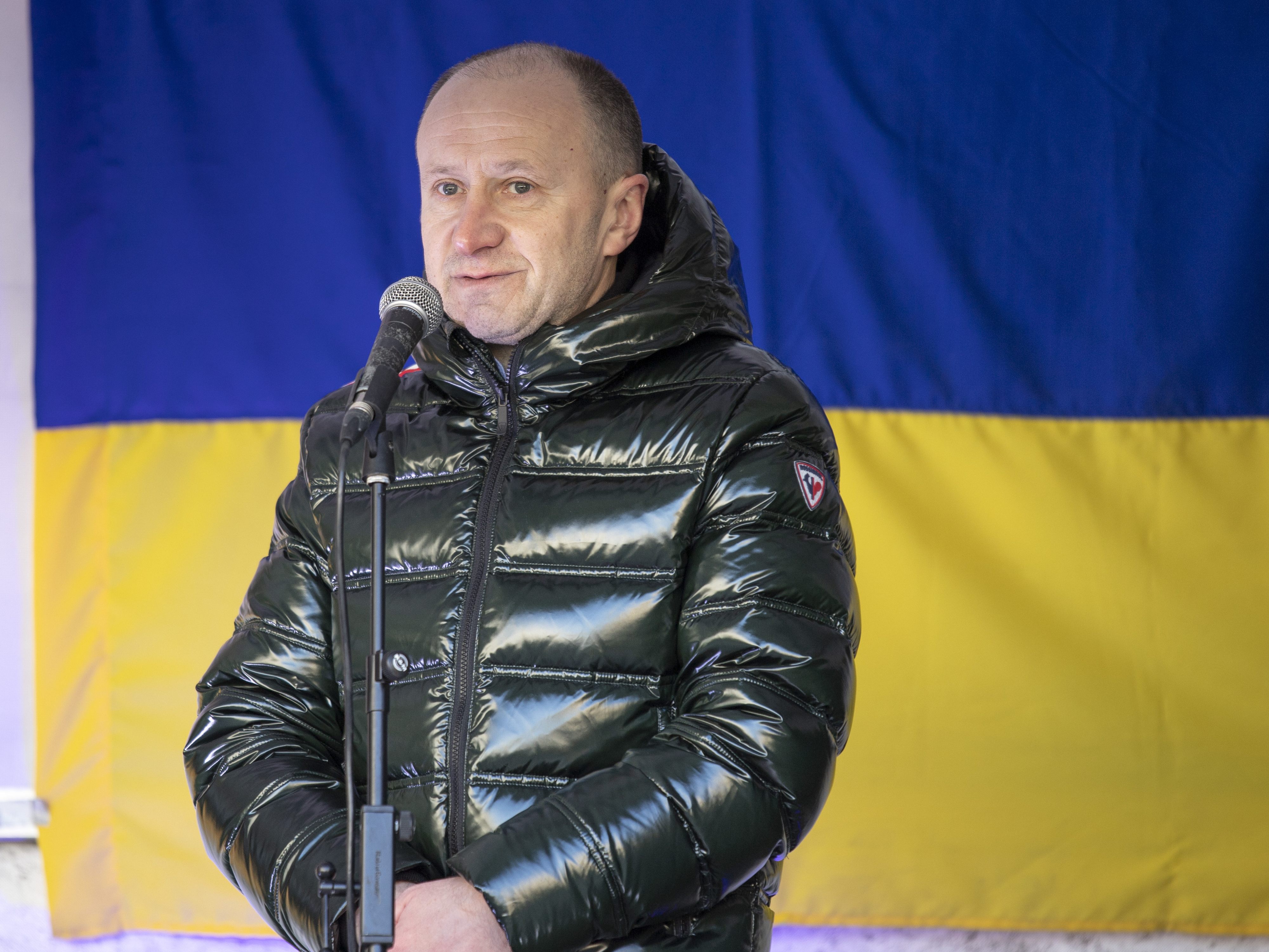 Wassyl Chymynez appellierte an Österreich, einen russischen Energie-Boykott zu unterstützen. Wassyl Chymynez appellierte an Österreich, einen russischen Energie-Boykott zu unterstützen.