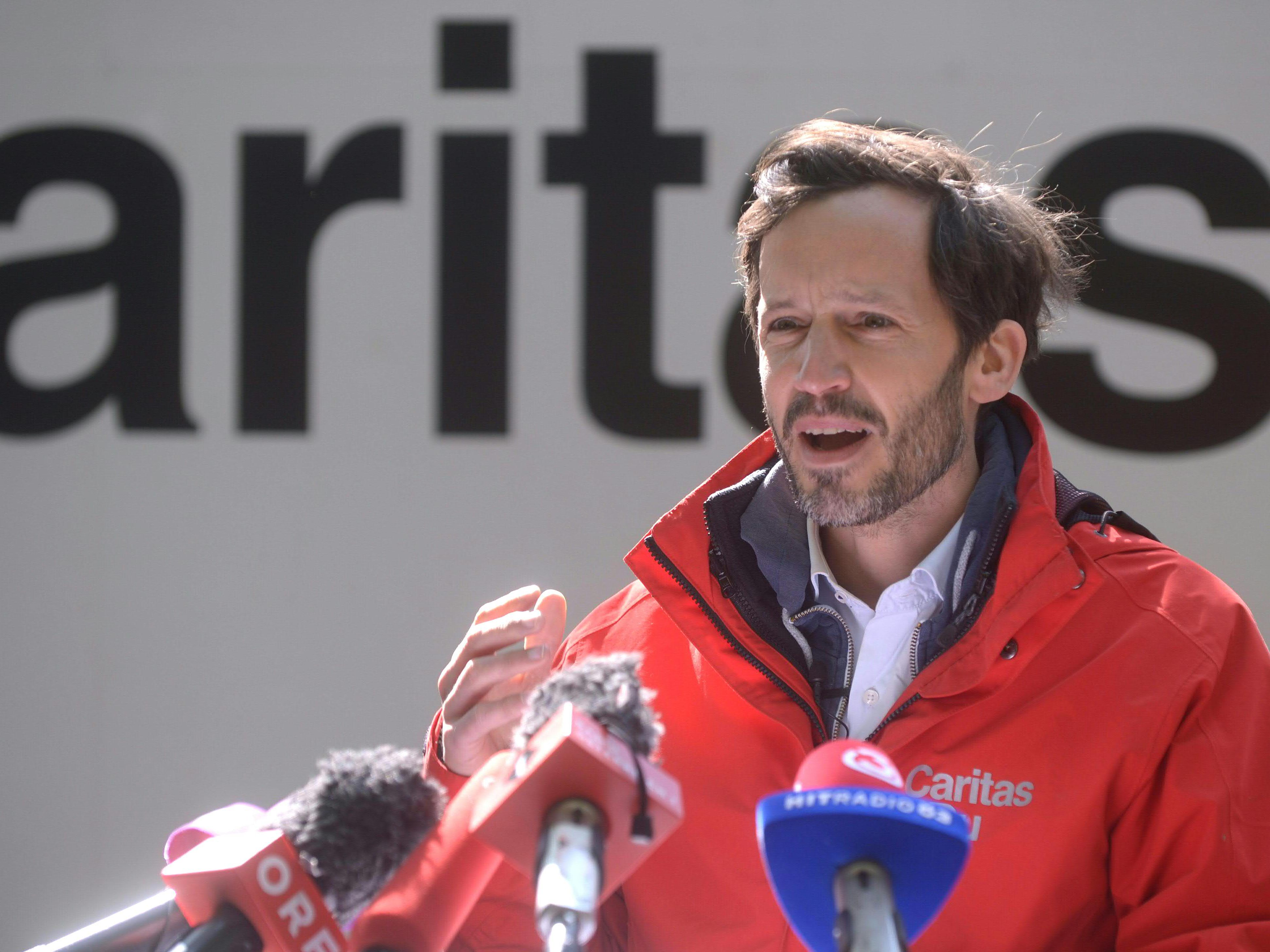 Wiens Caritasdirektor Klaus Schwertner rechnet mit "Hilfsmarathon" Wiens Caritasdirektor Klaus Schwertner rechnet mit "Hilfsmarathon"