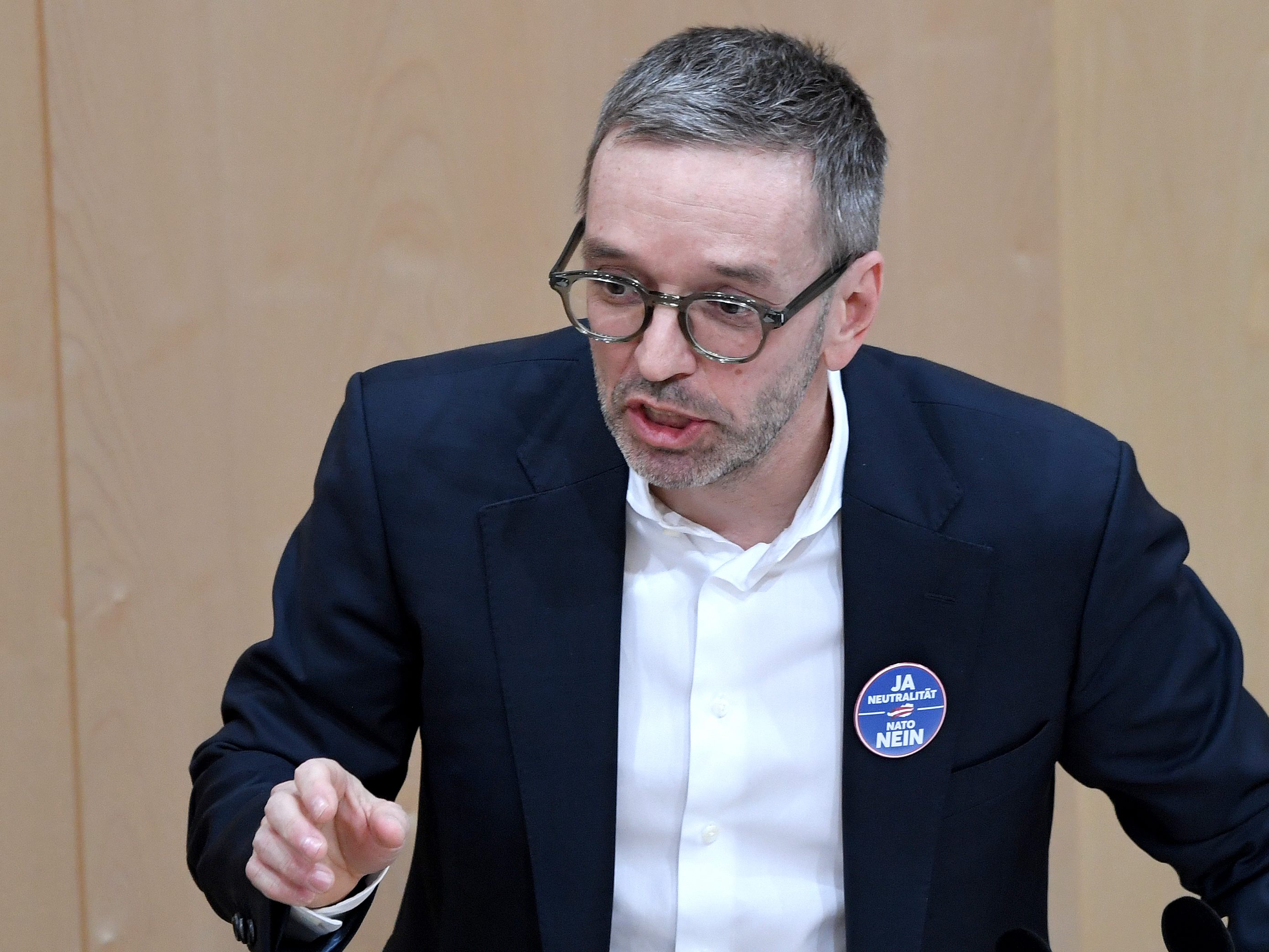 FPÖ-Klubobmann Herbert Kickl forderte Sofortmaßnahmen gegen die Teuerung.