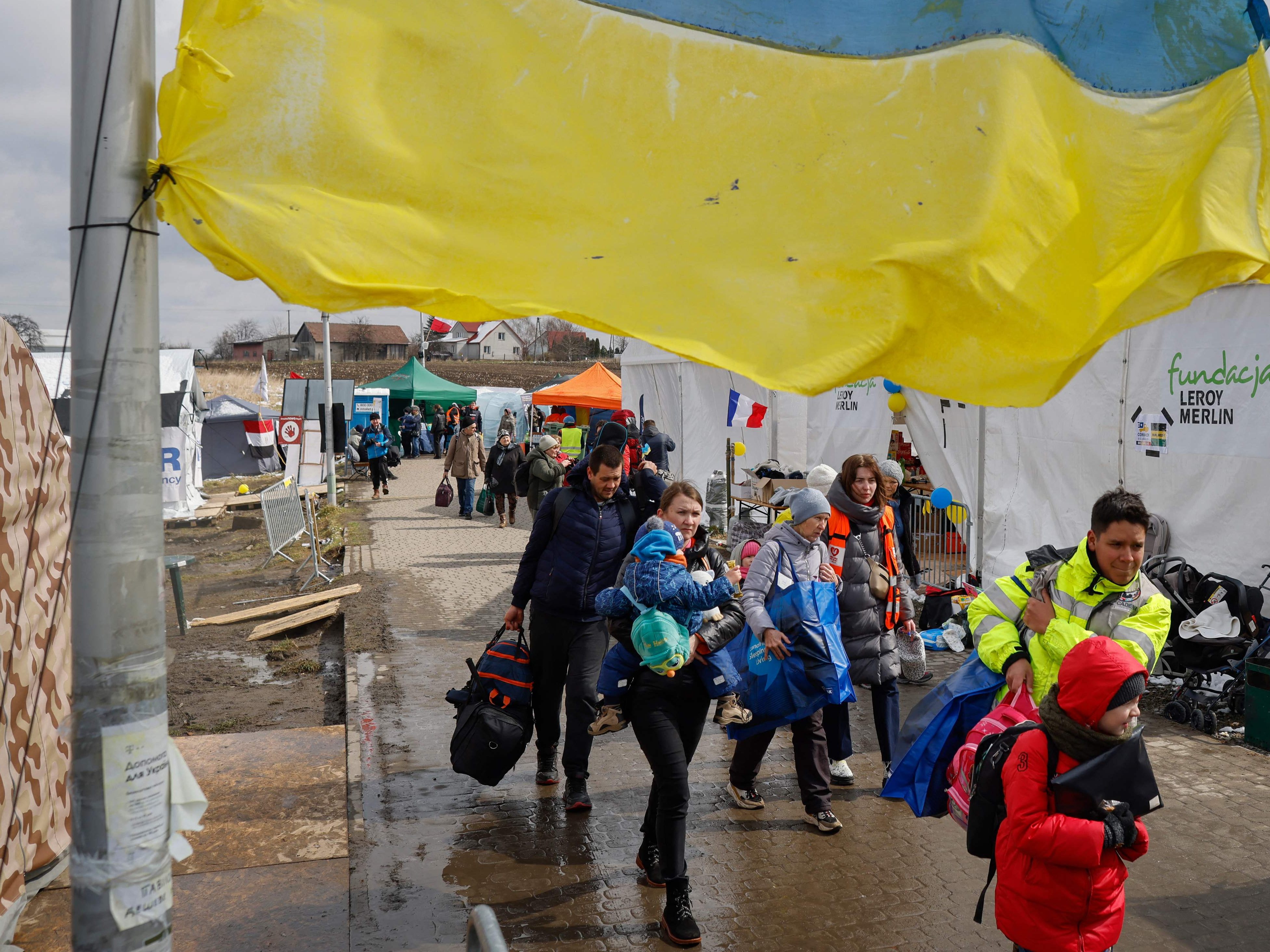 2,48 Millionen Flüchtlinge aus der Ukraine sind in Polen angekommen. 2,48 Millionen Flüchtlinge aus der Ukraine sind in Polen angekommen.