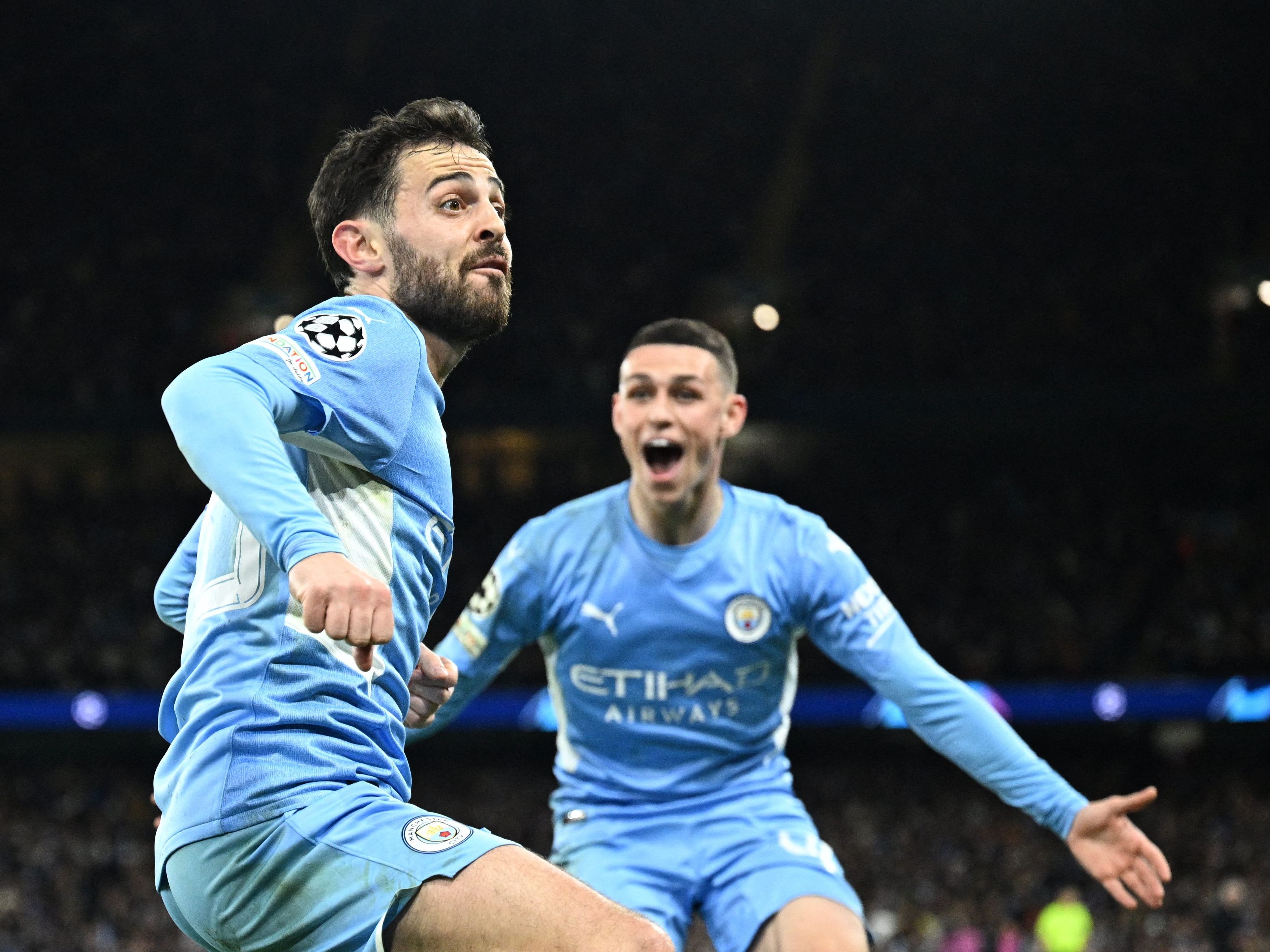 Bernardo Silva erzielte per Traumtor das zwischenzeitliche 4:2. Bernardo Silva erzielte per Traumtor das zwischenzeitliche 4:2.