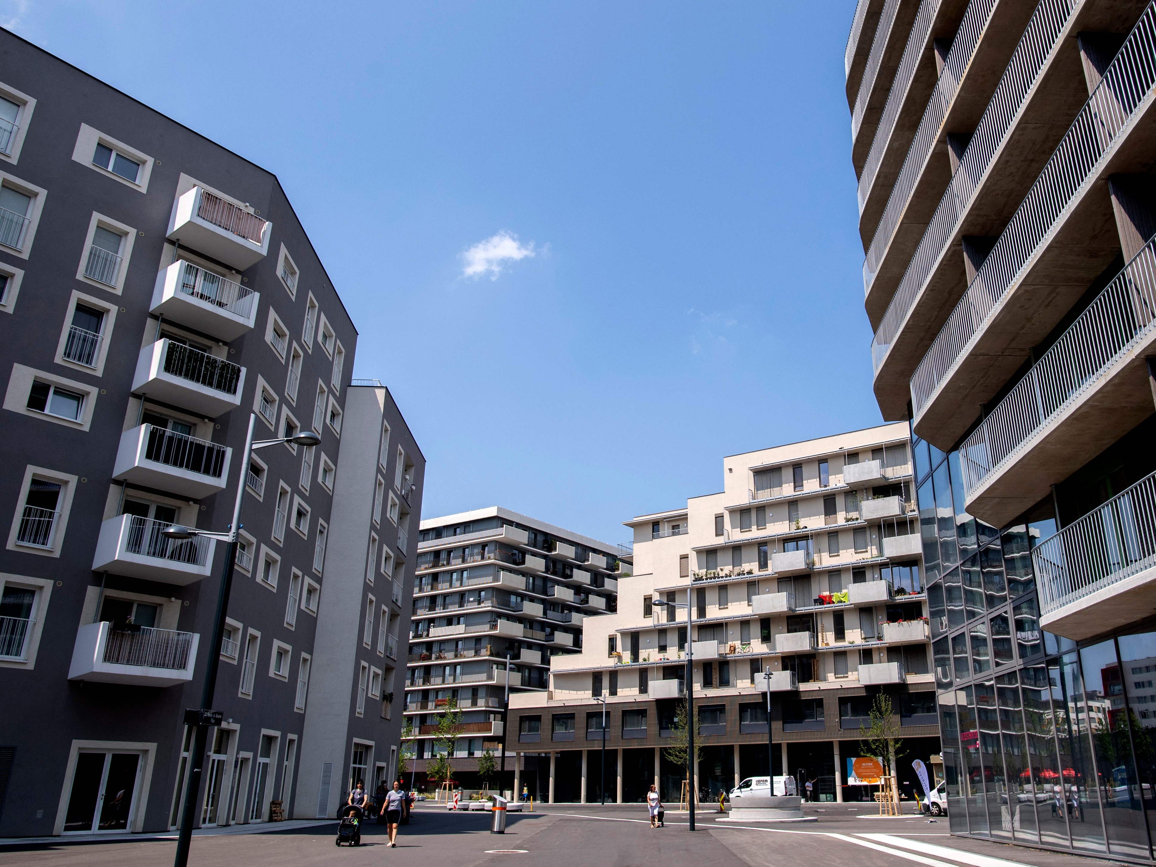 Die Seestadt Aspern in Wien-Donaustadt soll grüner werden.