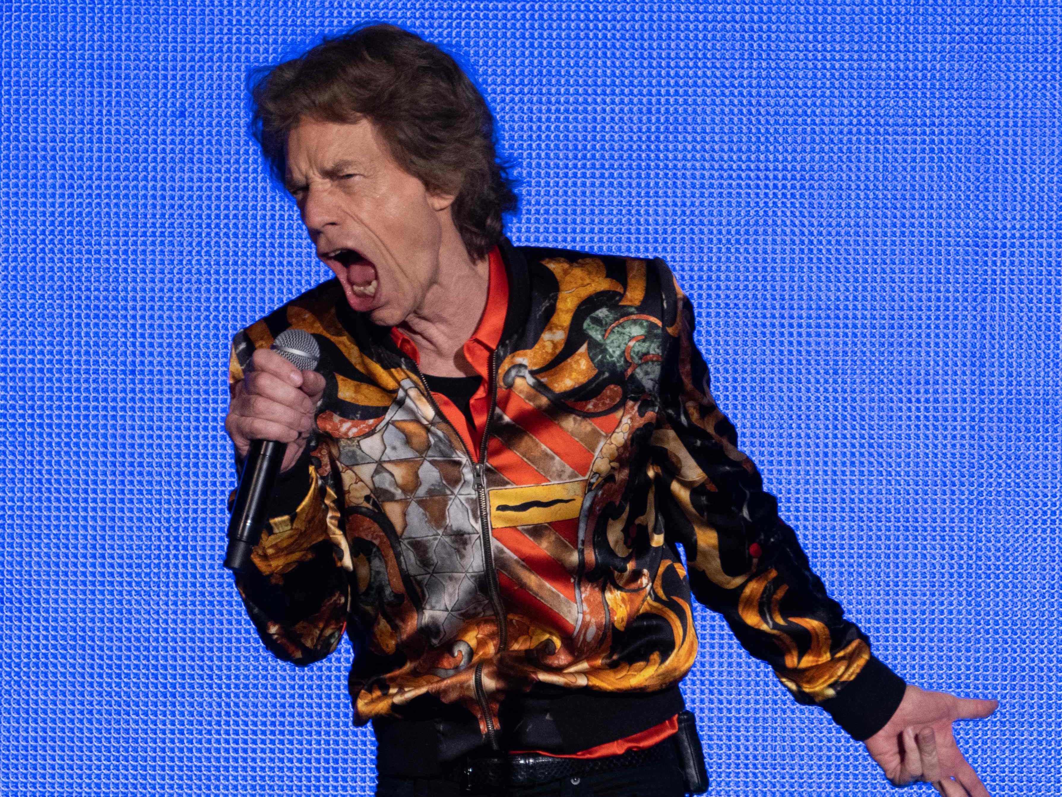 Mick Jagger, Sänger der Rolling Stones, tüftelt derzeit noch Setlist für die Europa-Tournee. Mick Jagger, Sänger der Rolling Stones, tüftelt derzeit noch Setlist für die Europa-Tournee.