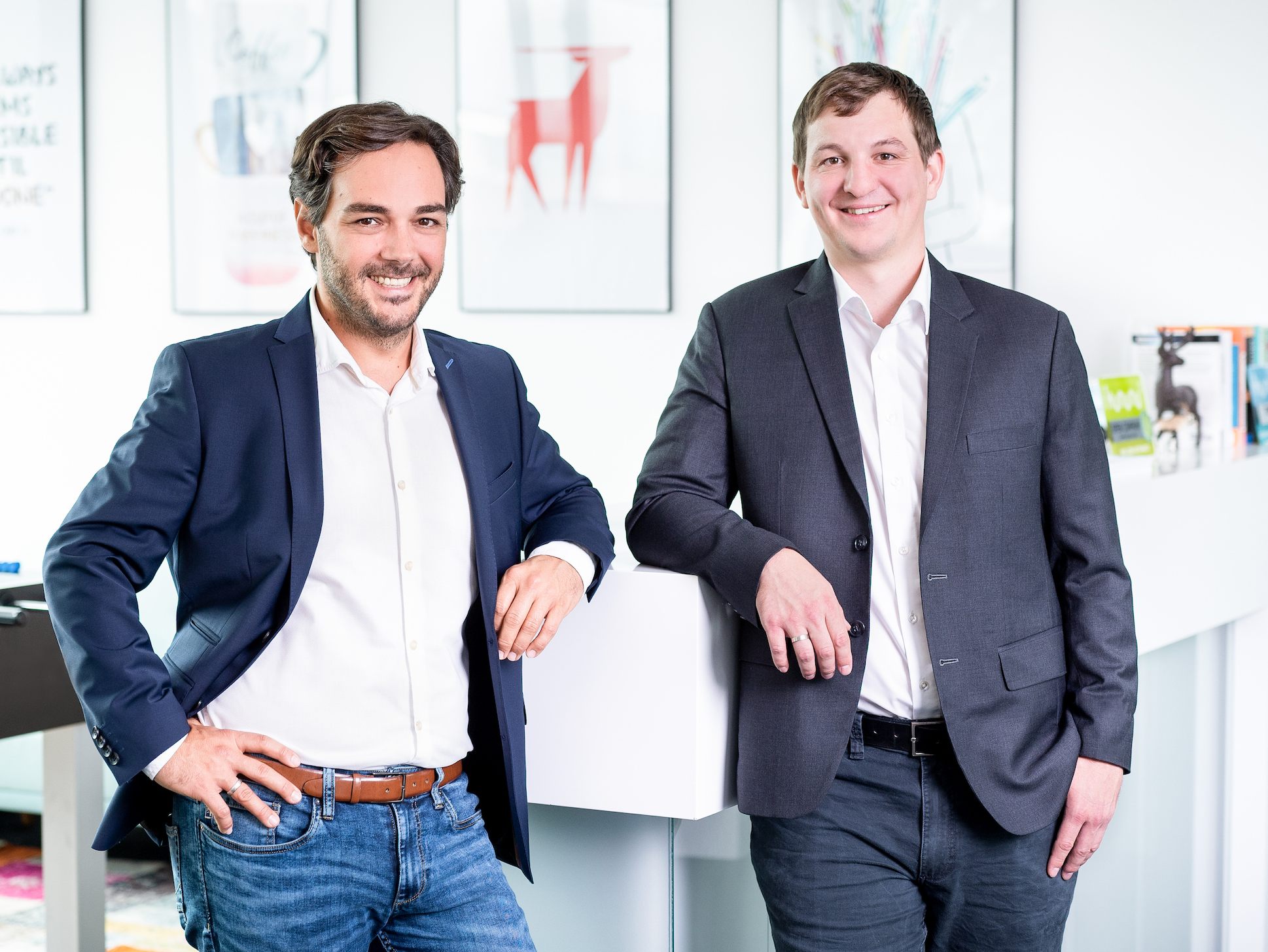 Antiloop-Geschäftsführer Gerold Böhler und Matthias Frick feiern Firmenjubiläum mit Wachstumsplänen