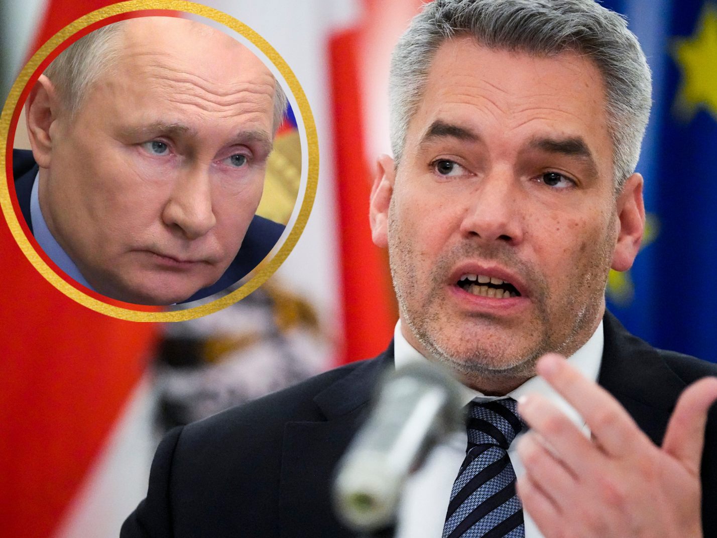 Erster EU-Regierungschef in Russland seit Kriegsausbruch Erster EU-Regierungschef in Russland seit Kriegsausbruch