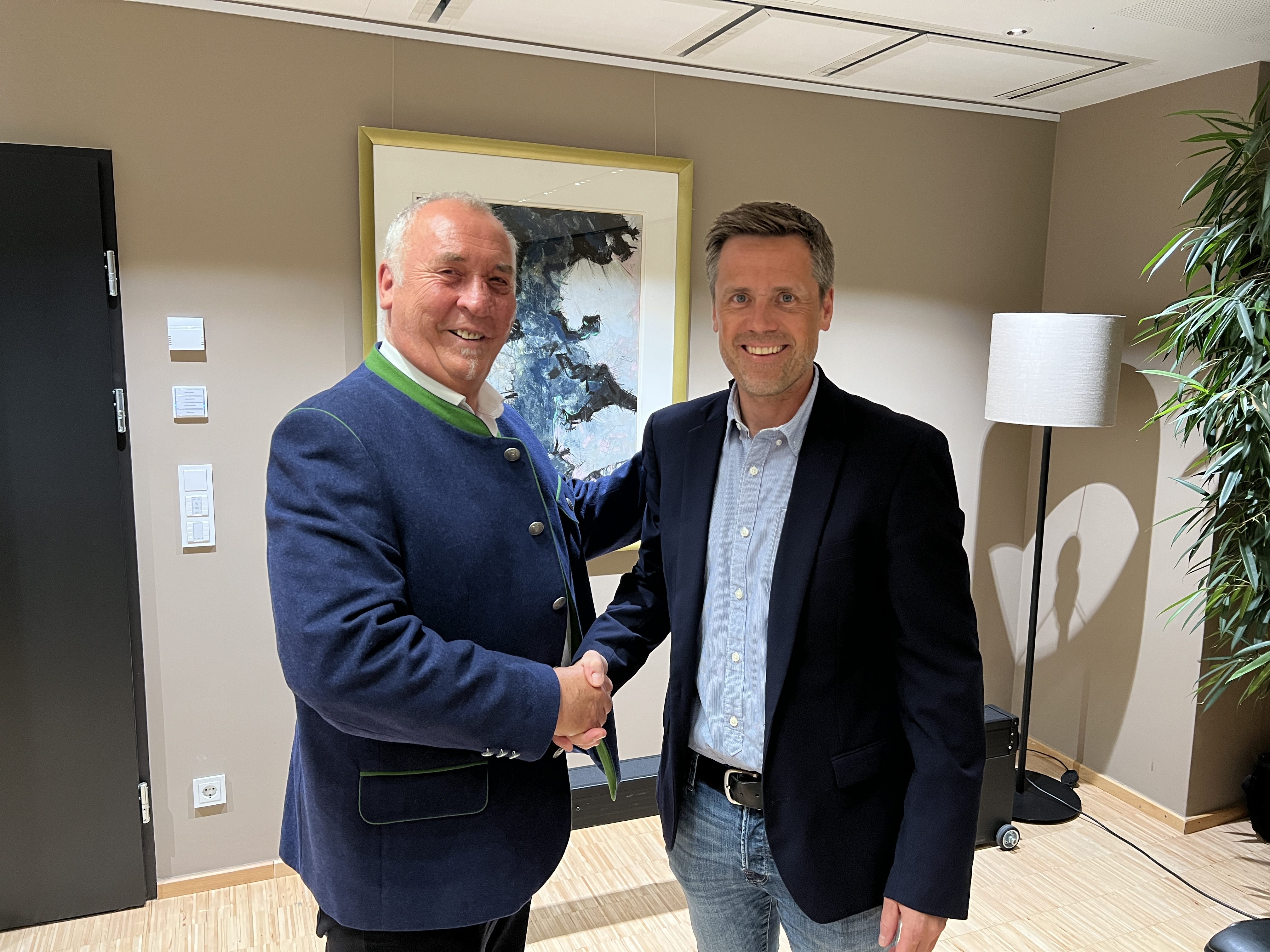 Heinz Ebner und Marco Loretz.