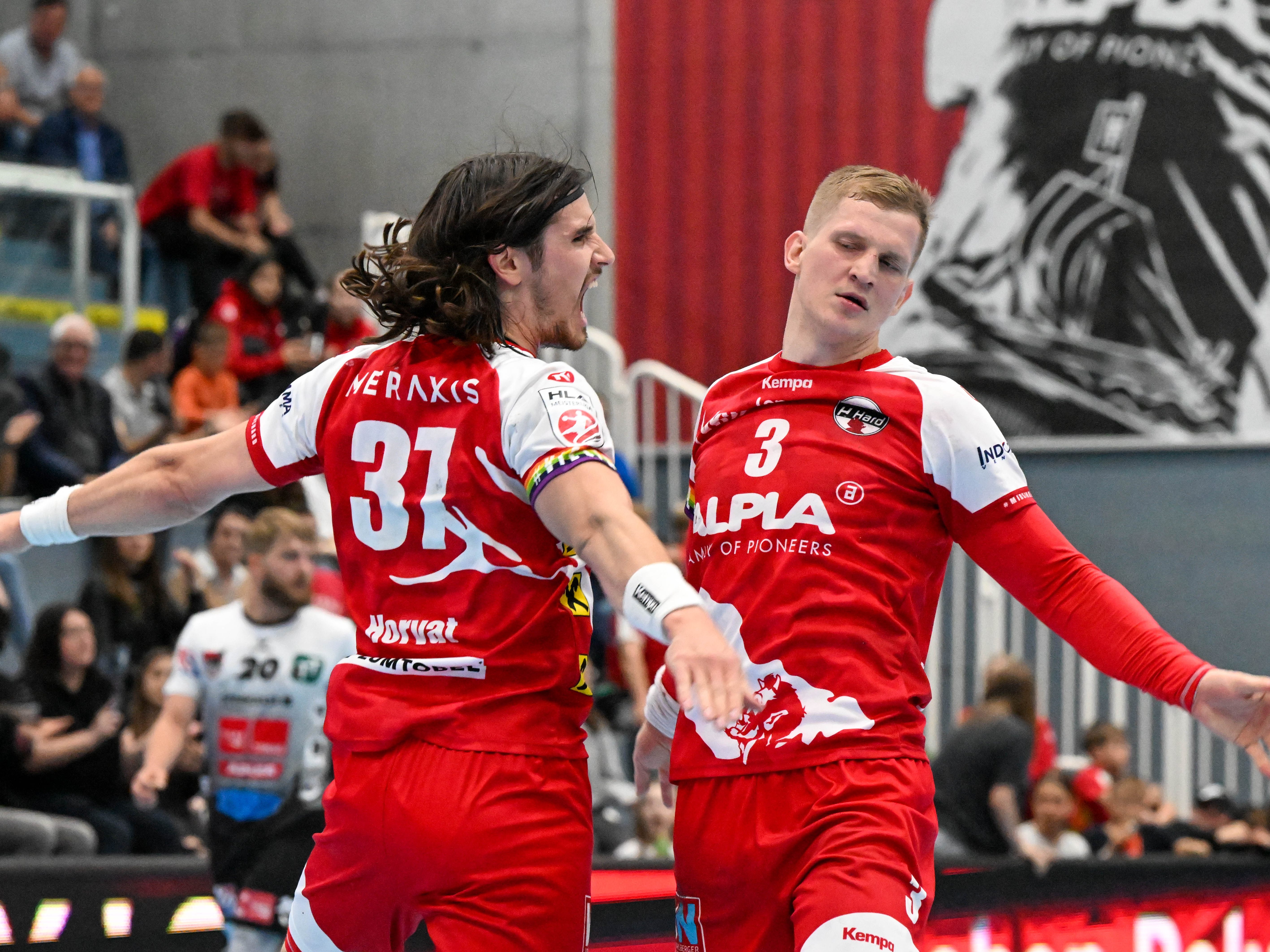 van Horvat and Karolis Antanavicius waren heute die Topscorer der Harder. van Horvat and Karolis Antanavicius waren heute die Topscorer der Harder.