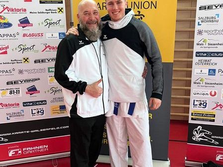 Sportler mit Coach