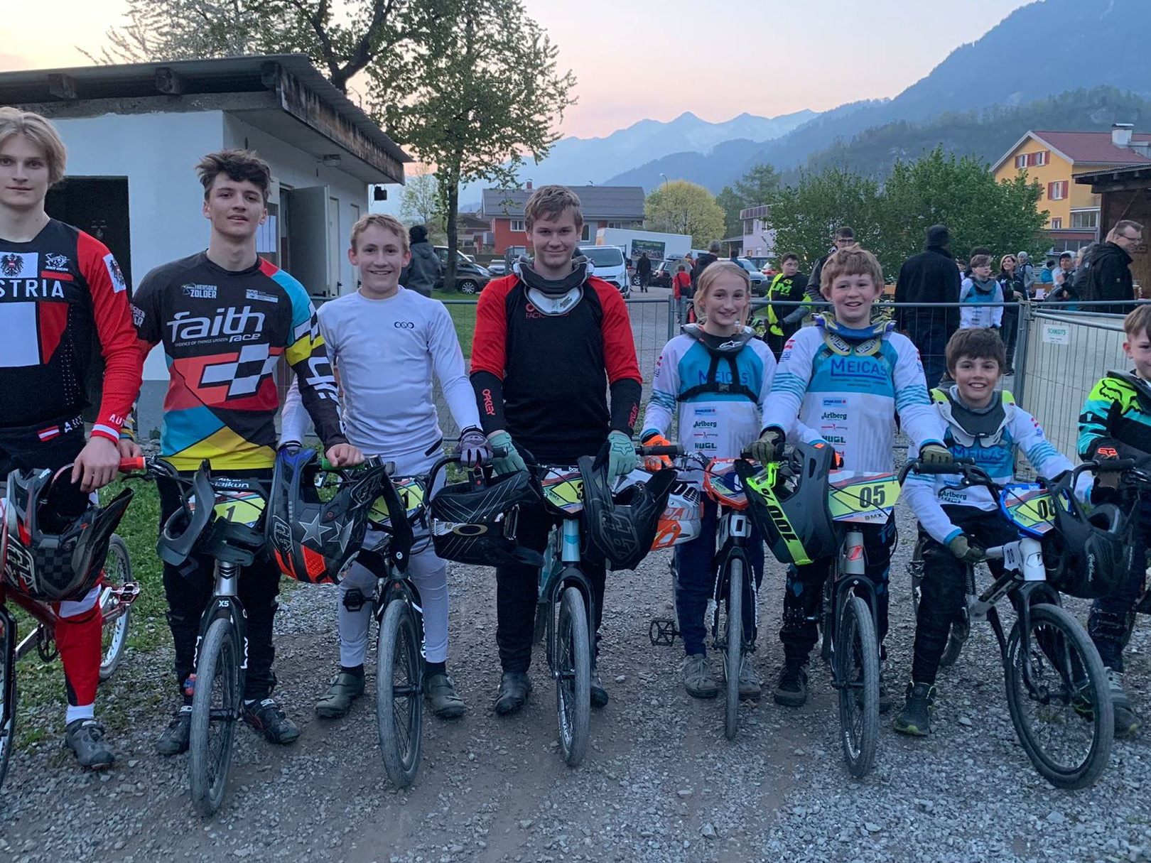 Erfolgreiche BMXler beim Vereinscup