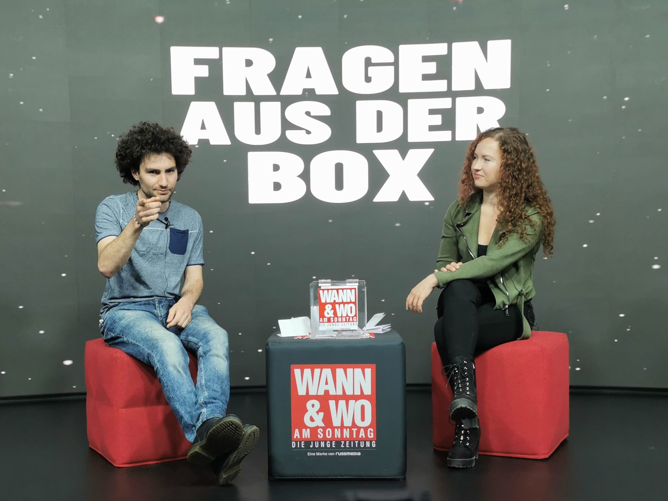 Johannes Hartmann und Ann-Kathrin Freude.