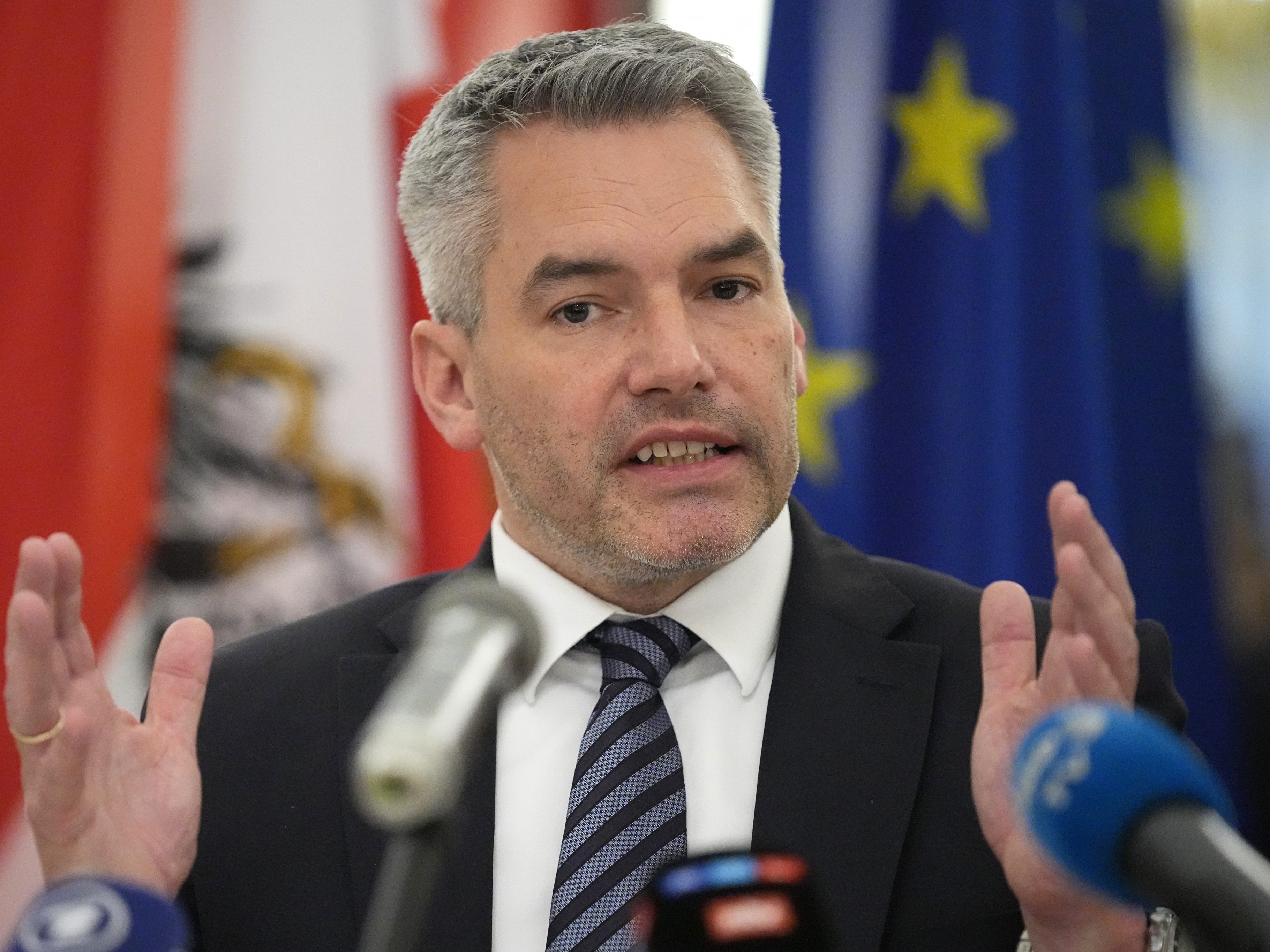 Nehammer telefonierte mit dem ukrainischen Präsidenten Selenskyj.