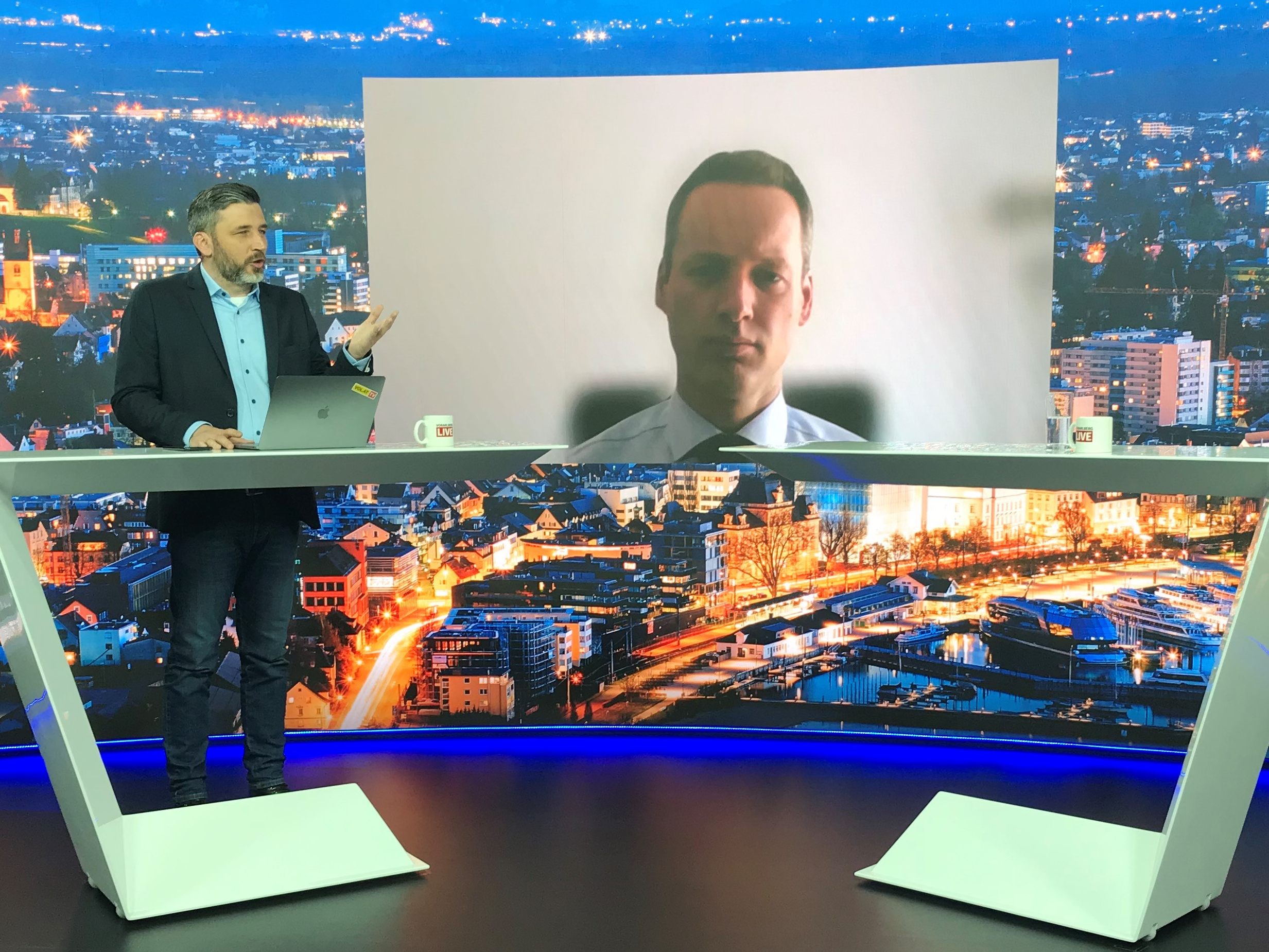 Prof. Dr. Robert Stadelmann war am Freitag zu Gast bei "Vorarlberg LIVE".